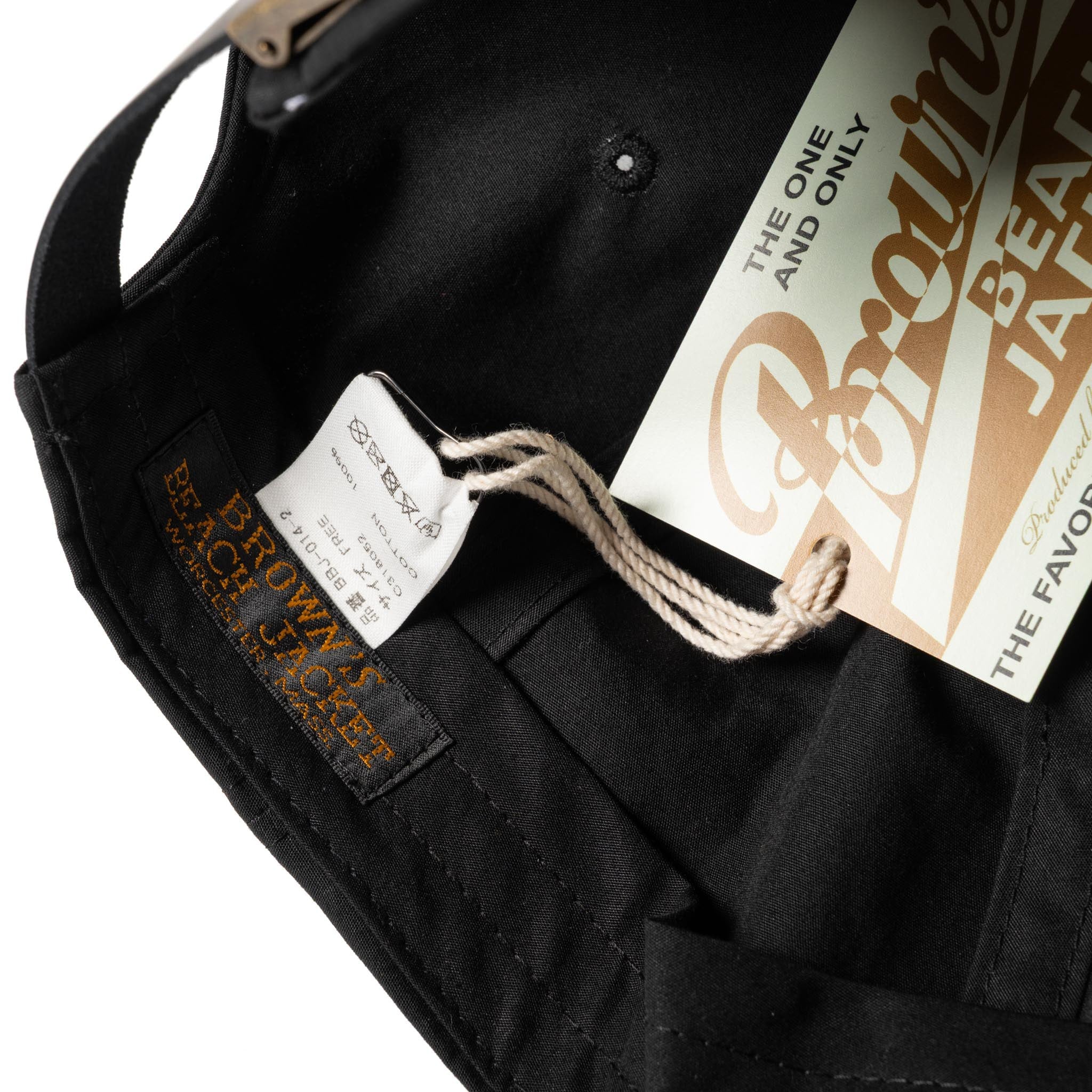 BBJ-014-2 BBJ Classic Logo Cap - Black