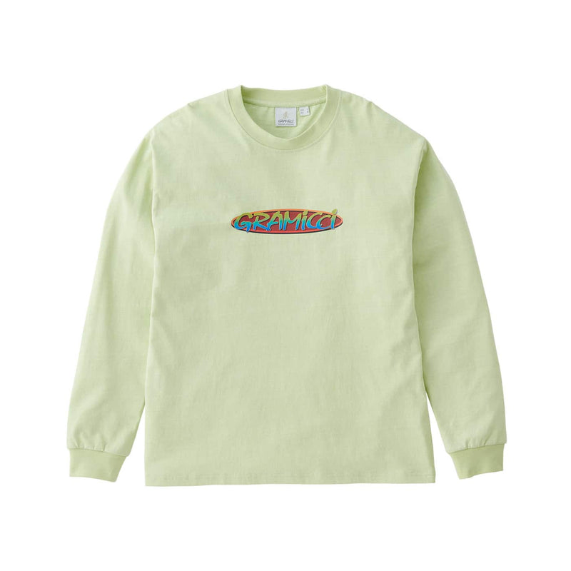Gramicci Oval Long Sleeve Tee Smoky Mint Pigment Dyed