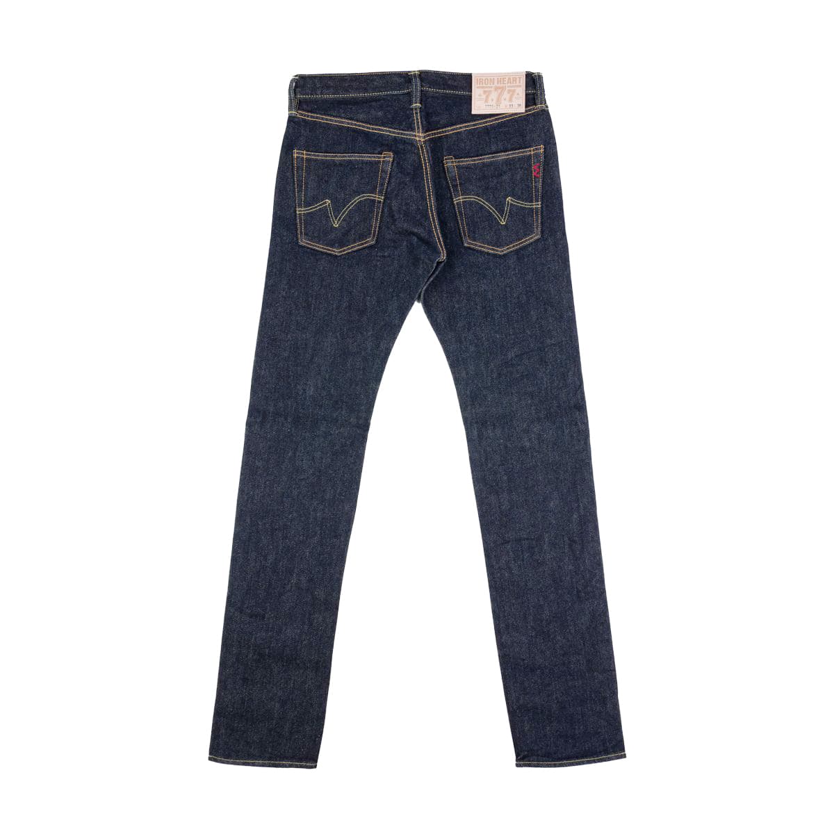 IH-777S 21oz Selvedge Denim Slim Tapered Cut Jeans - Indigo