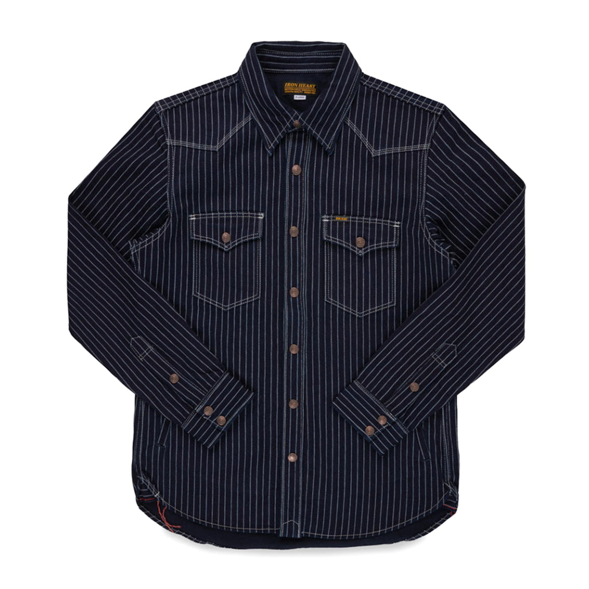 IHSH-227-IND 12oz Wabash CPO Shirt - Indigo