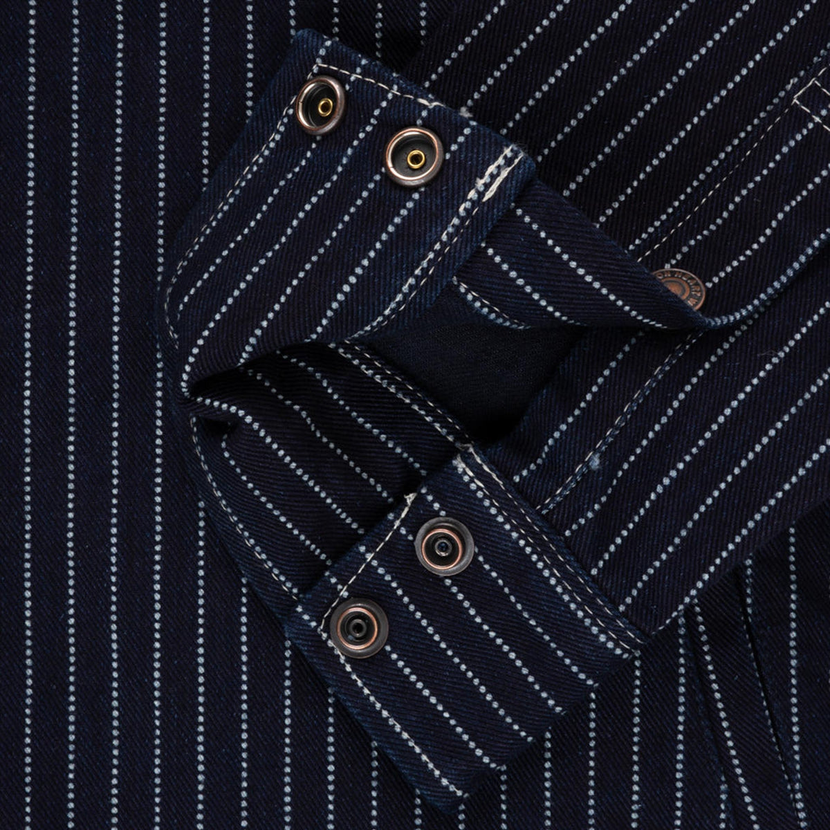 IHSH-227-IND 12oz Wabash CPO Shirt - Indigo