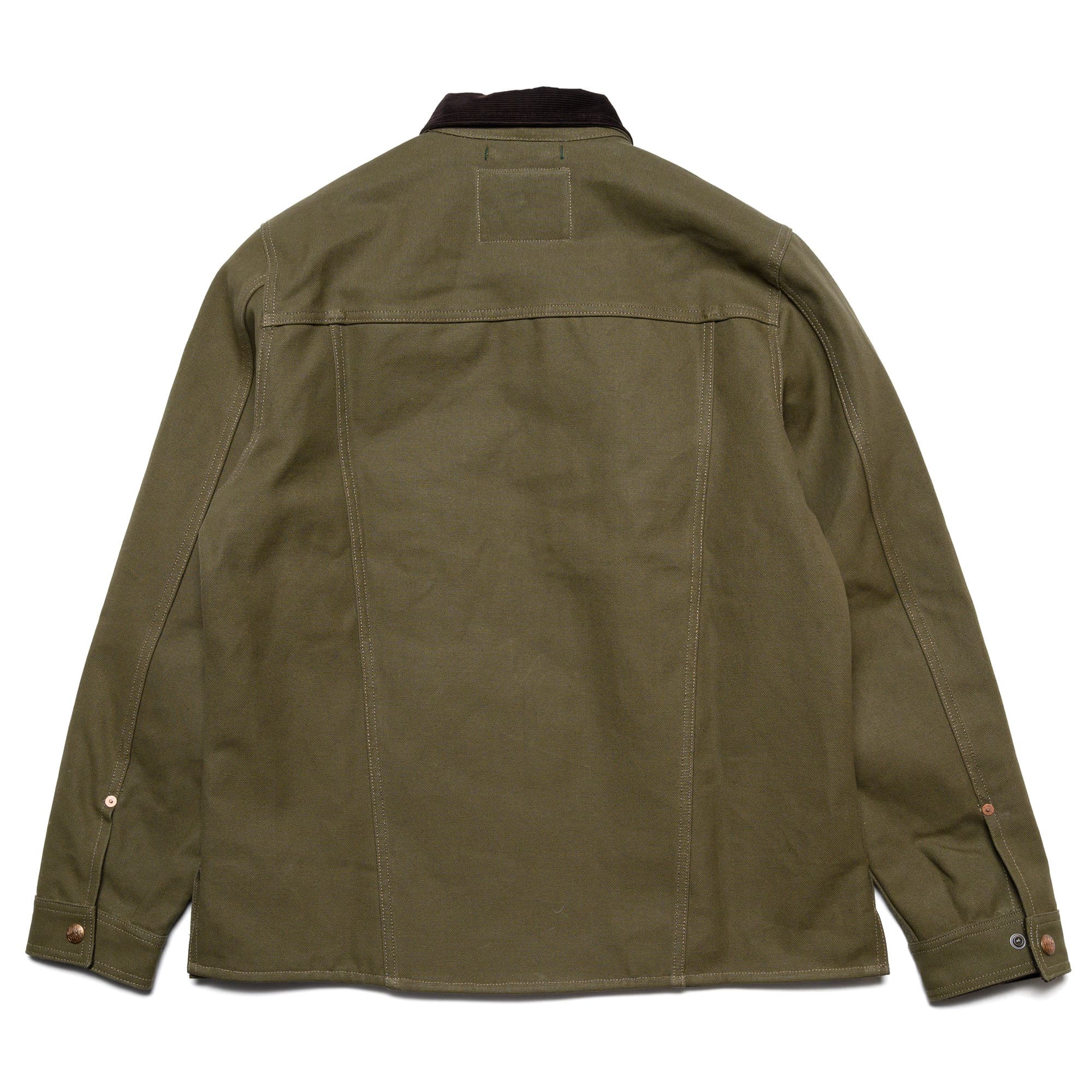 Fargo Rider Smithson Moss Green & Stripe Lining Brown