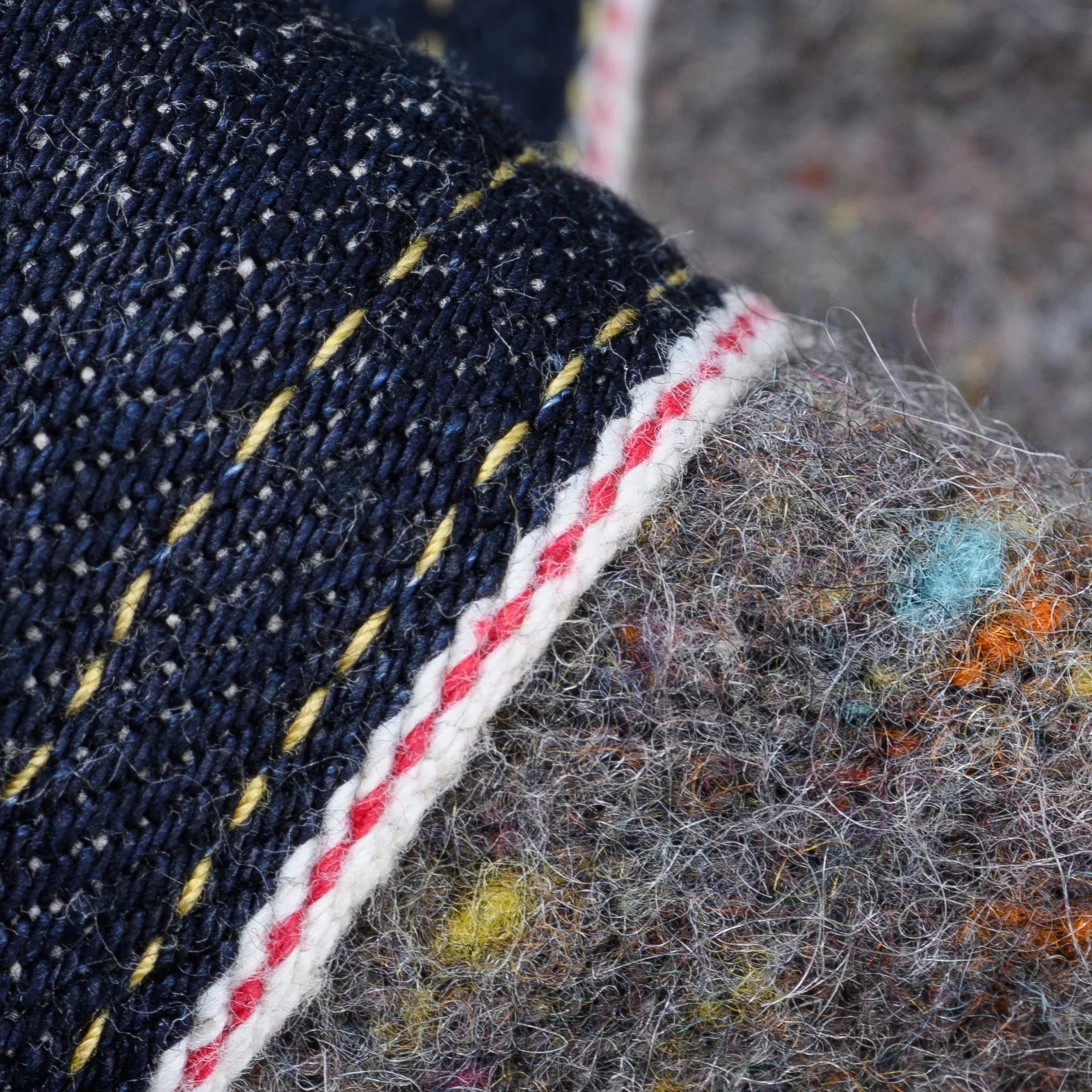 IH-101J-SR 18oz Selvedge Denim Storm Rider Jacket - Indigo