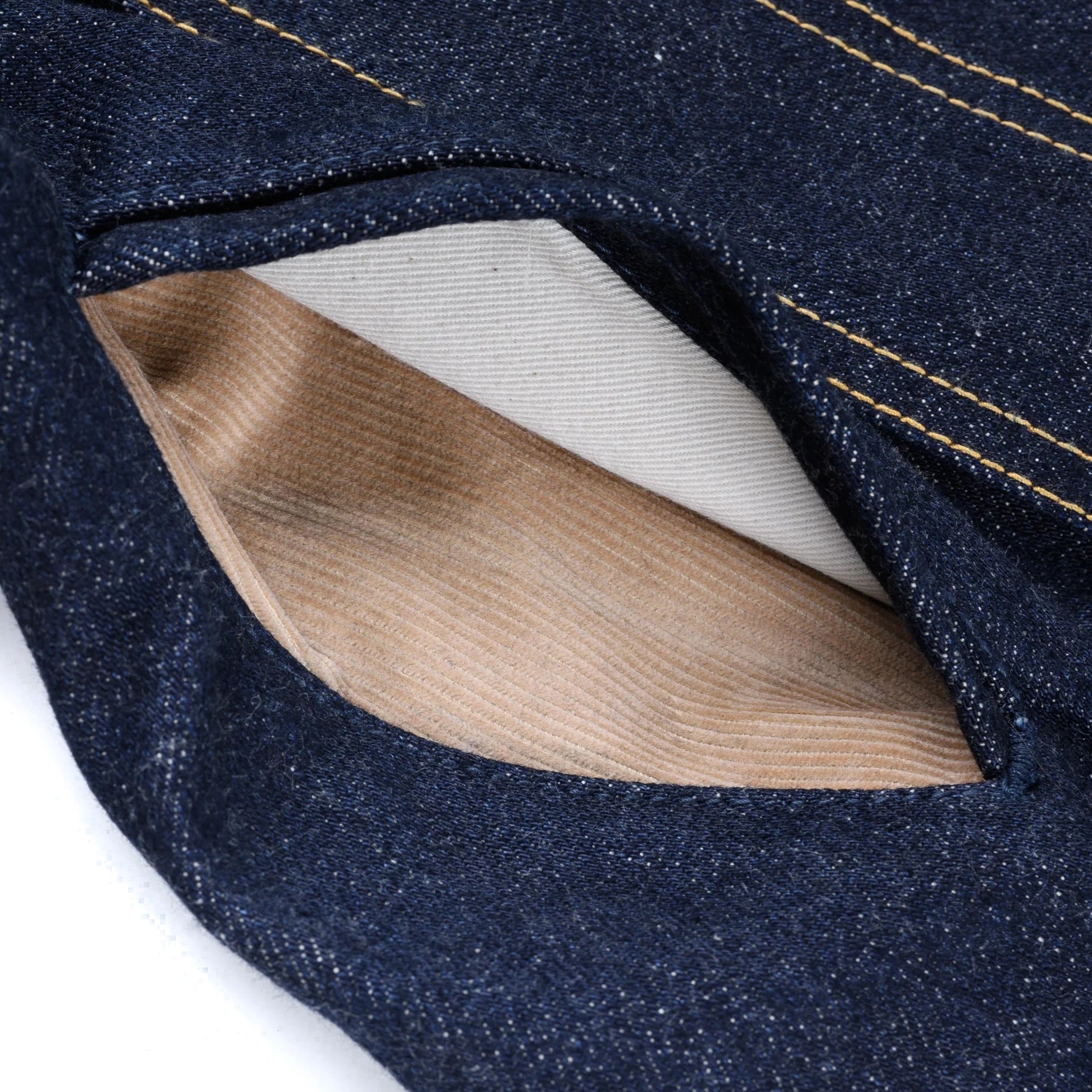 IH-101J-SR 18oz Selvedge Denim Storm Rider Jacket - Indigo