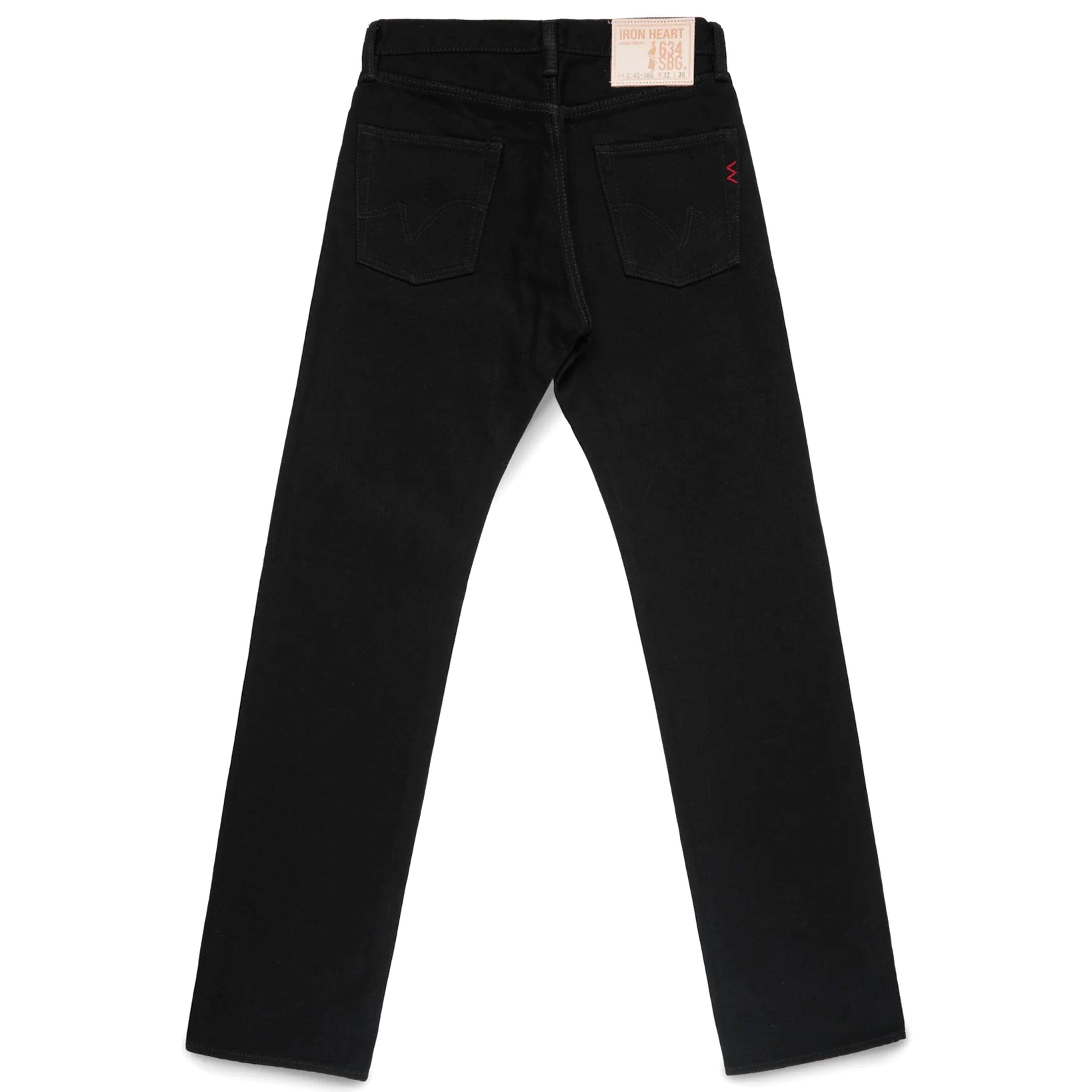 Iron Heart IH-634S-SBG 21oz Selvedge Denim Straight Cut Jeans