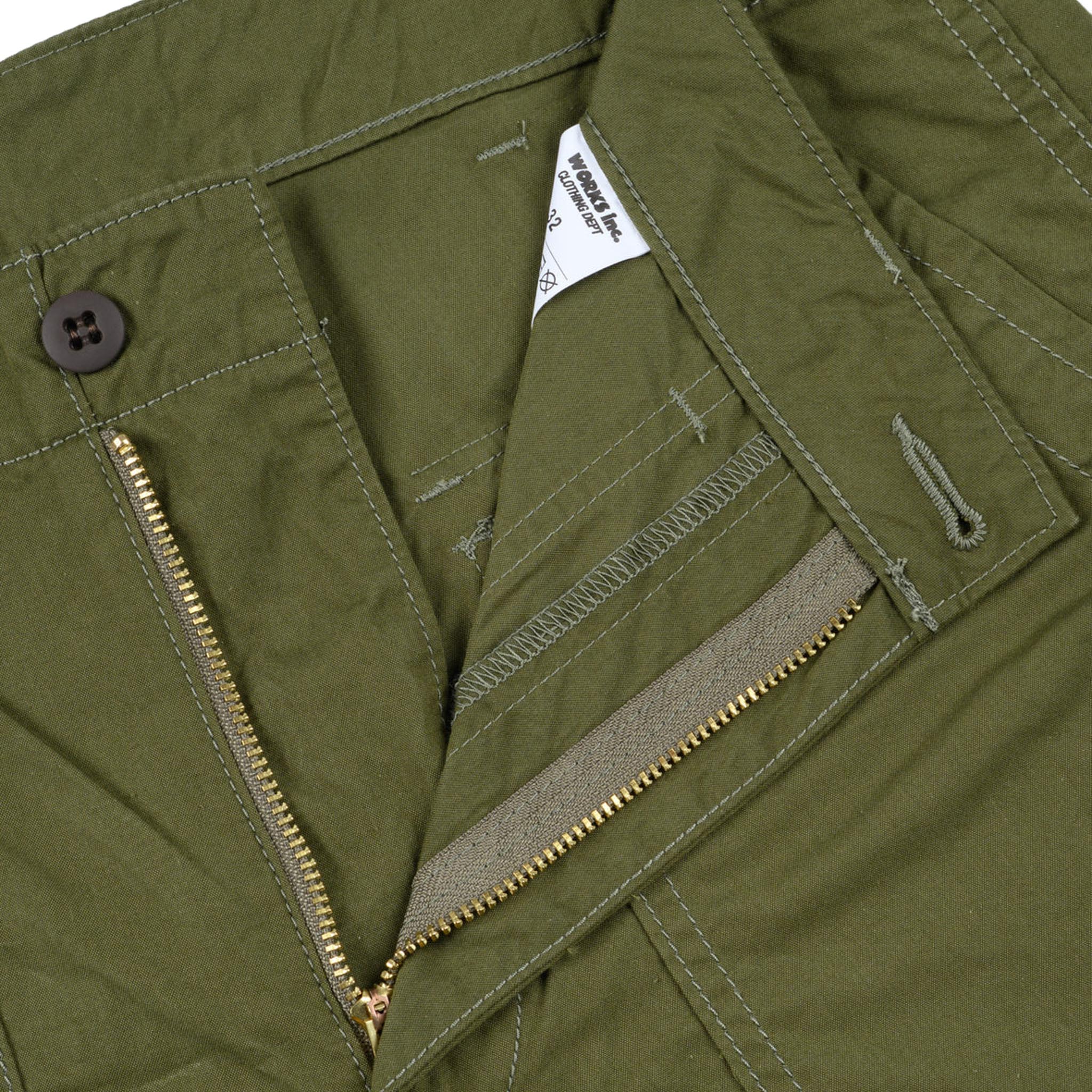 Iron Heart IH-745-ODG 4oz Cotton/Nylon Baker Pants Olive Drab