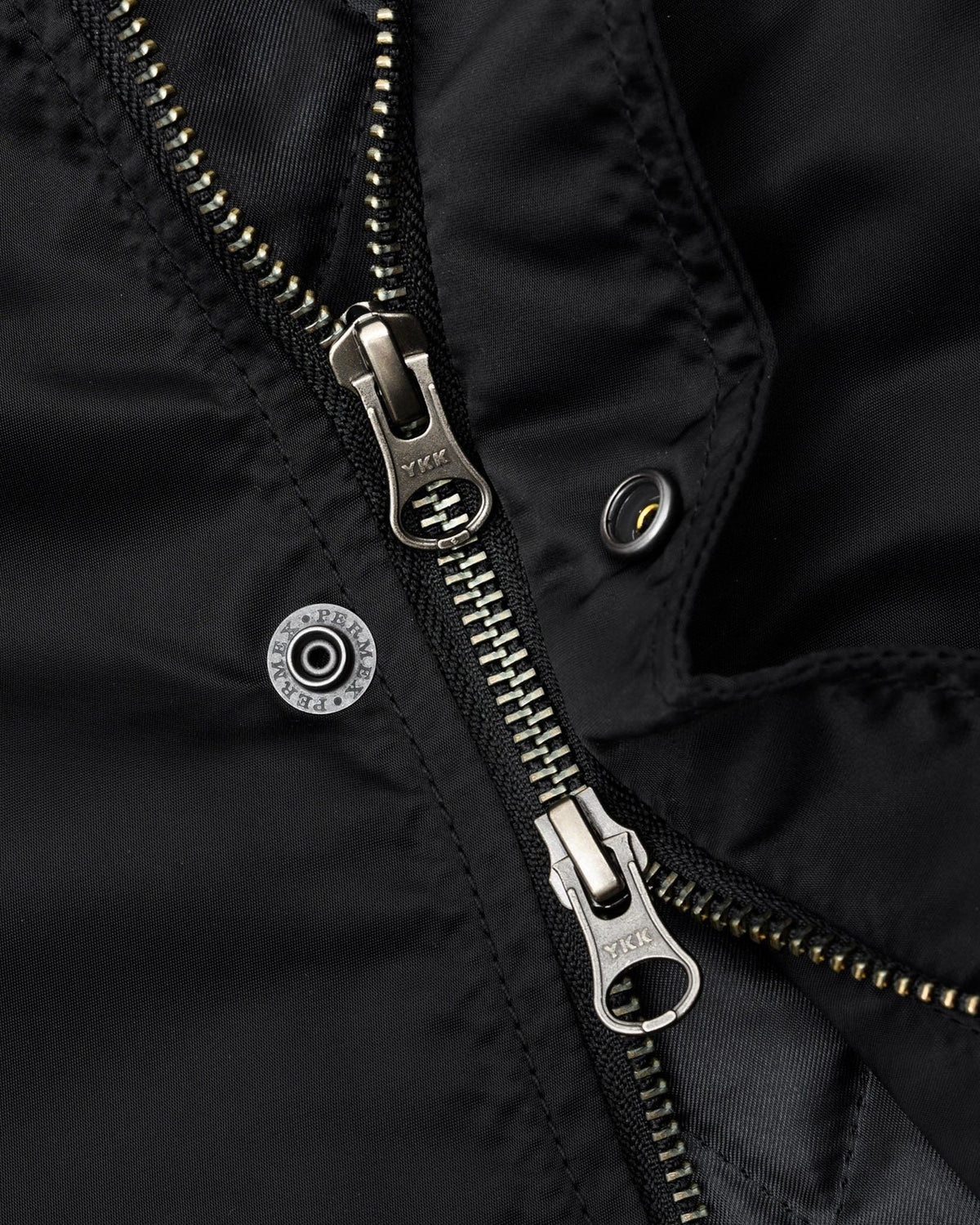 IHJ-168-BLK Nylon Coach Jacket - Black