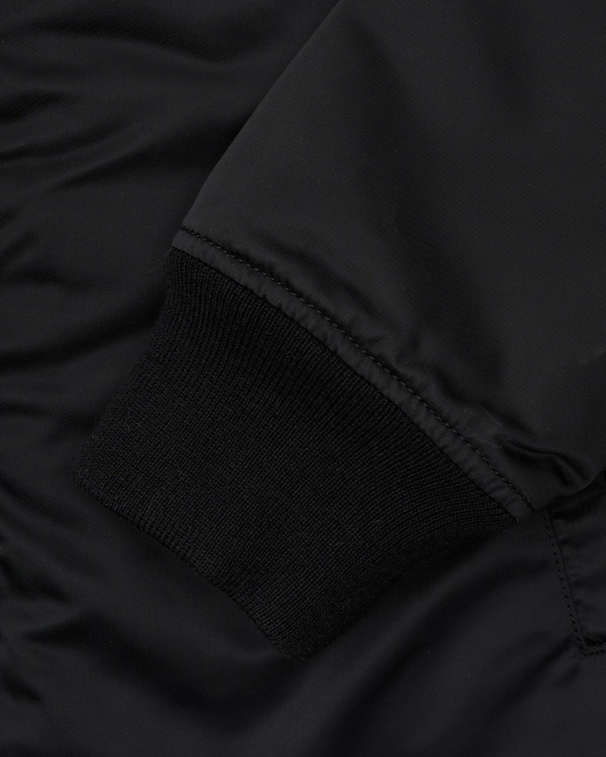IHJ-168-BLK Nylon Coach Jacket - Black