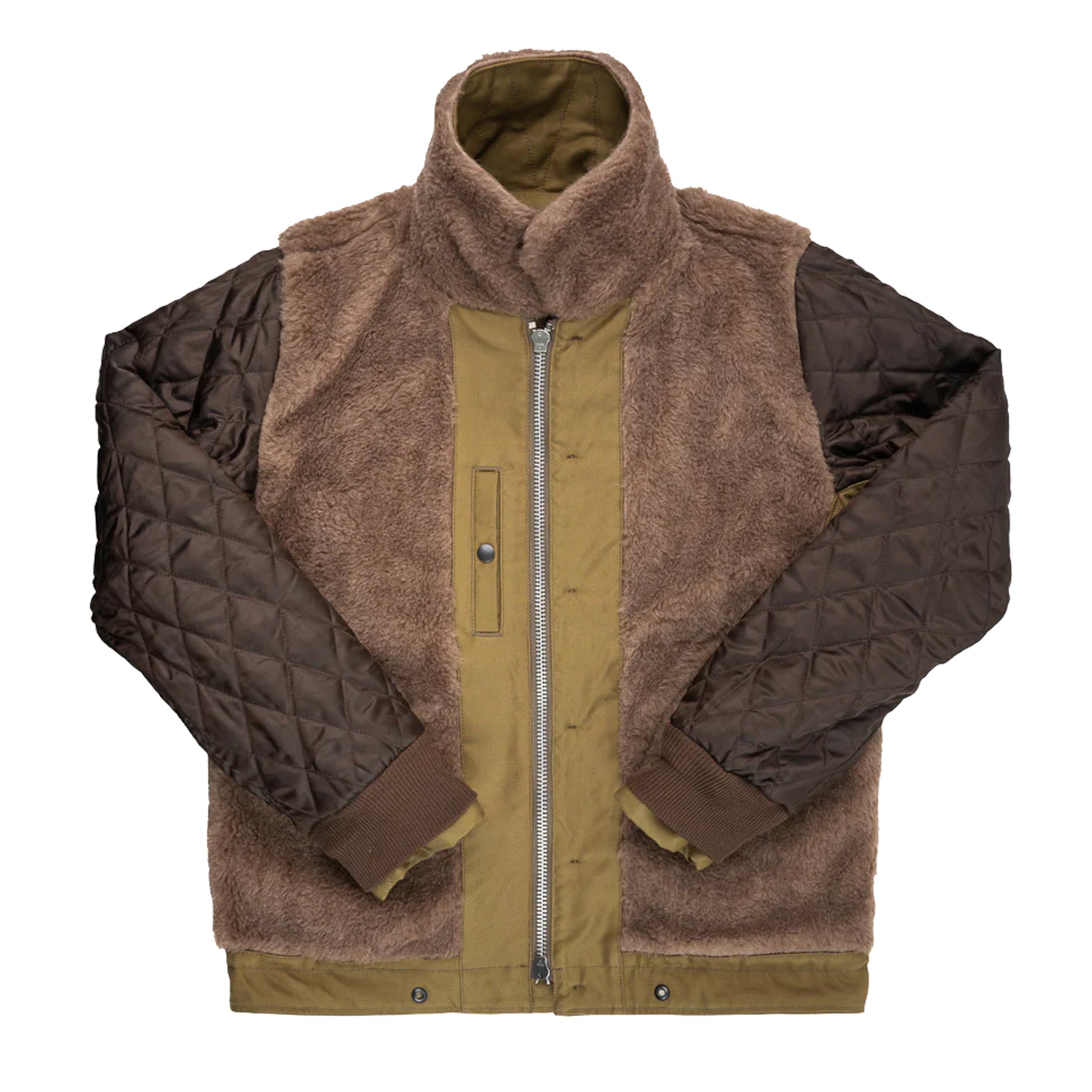 Iron Heart IHM-35-KHA Whipcord N1 Deck Jacket Khaki | BlackBlue
