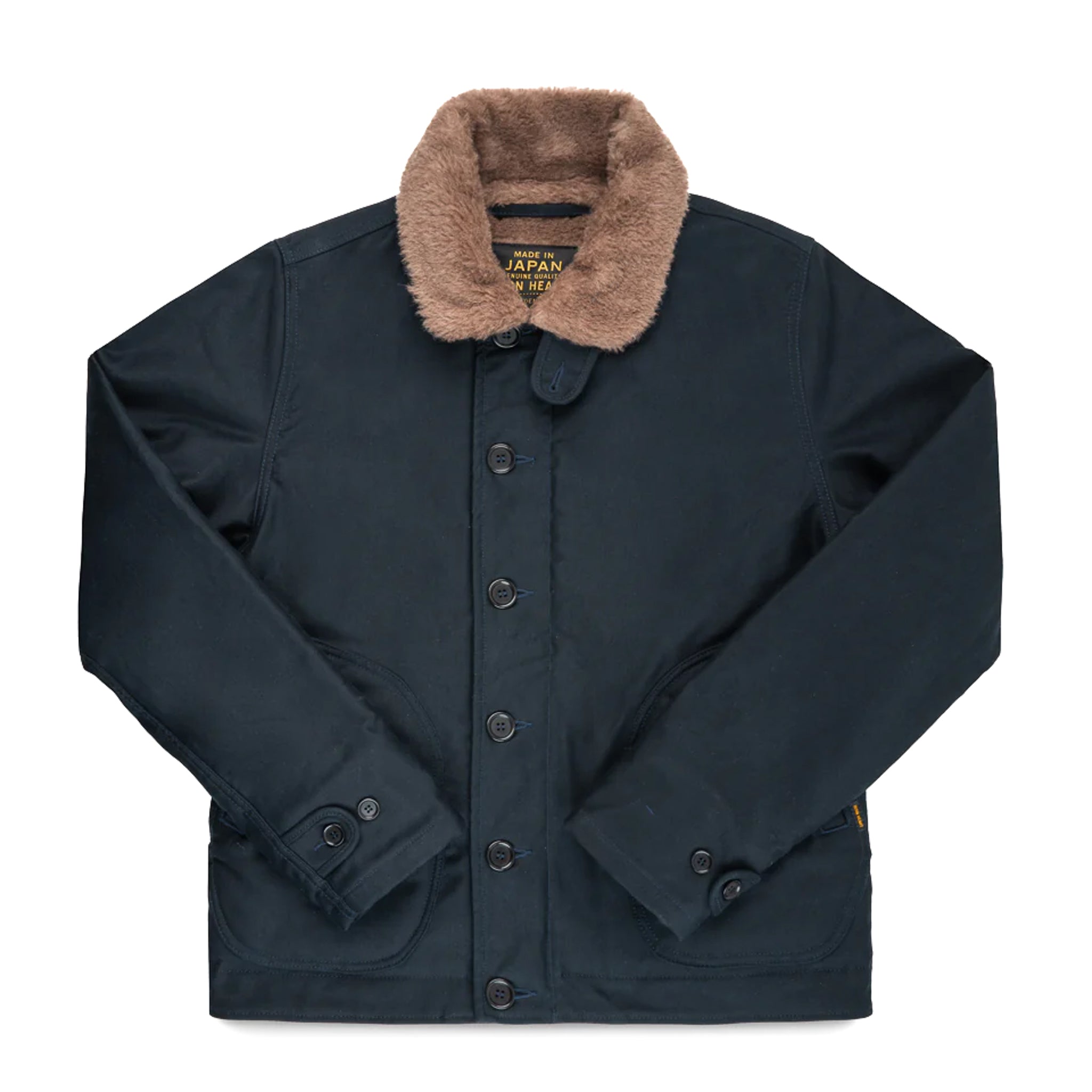 IHM-35-NAV Whipcord N1 Deck Jacket - Navy