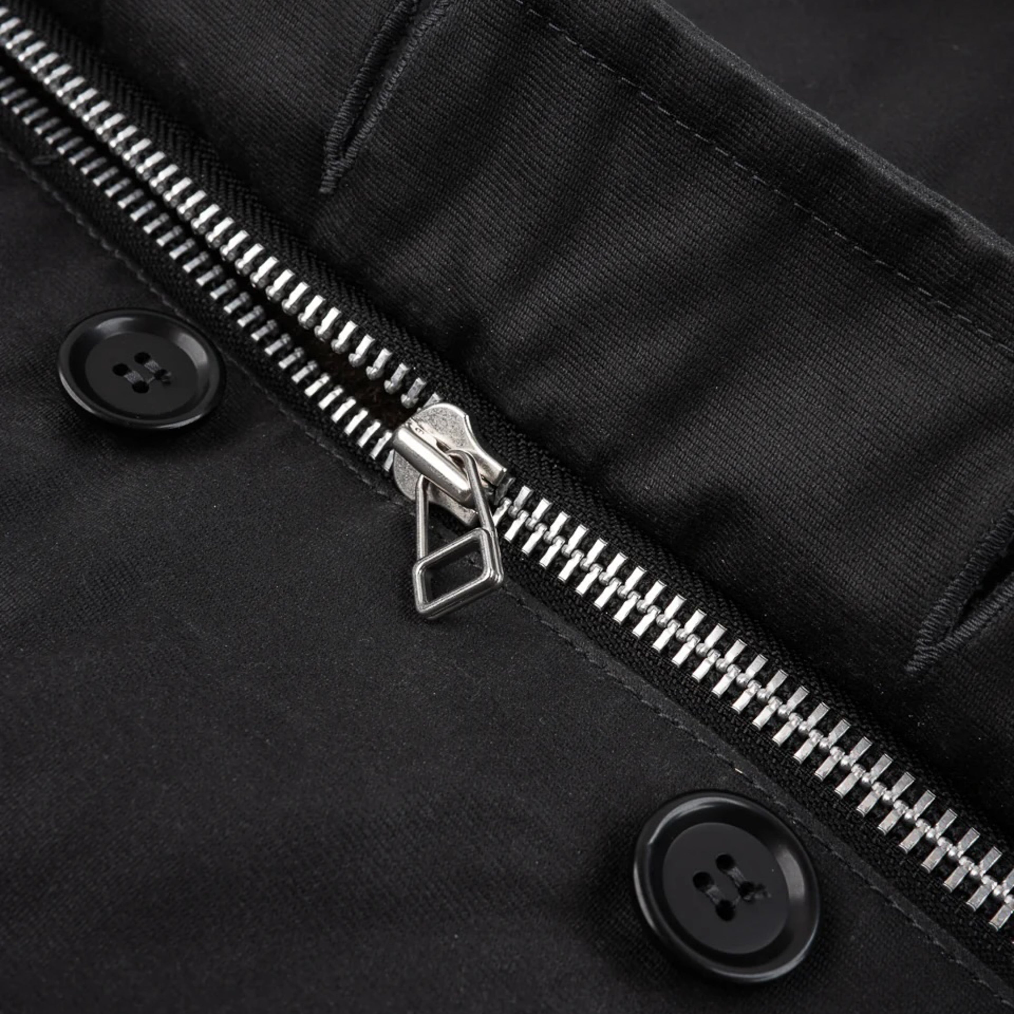 IHM-37-BLK (FW25) Oiled Whipcord N1 Deck Jacket - Black