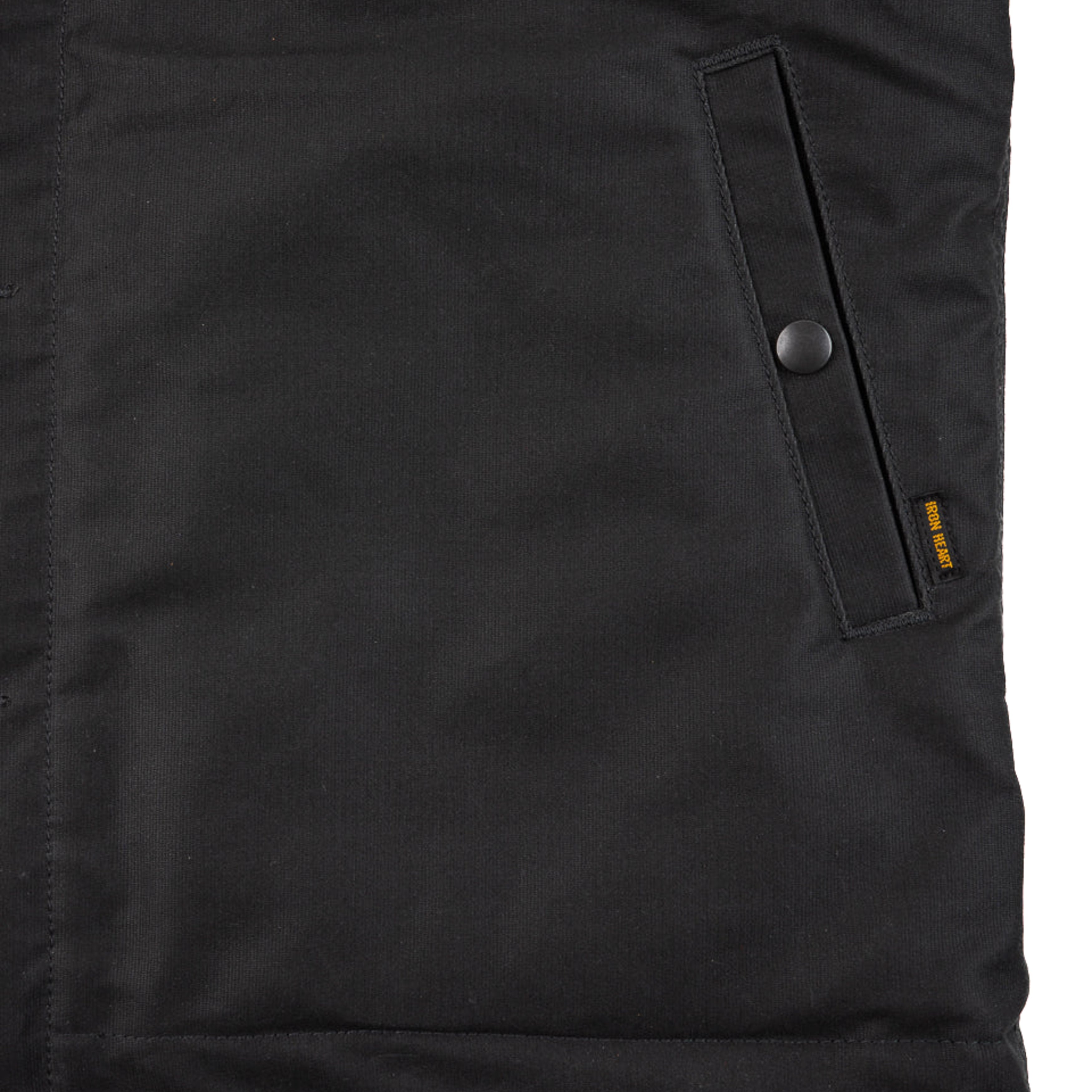 IHM-37-BLK (FW25) Oiled Whipcord N1 Deck Jacket - Black