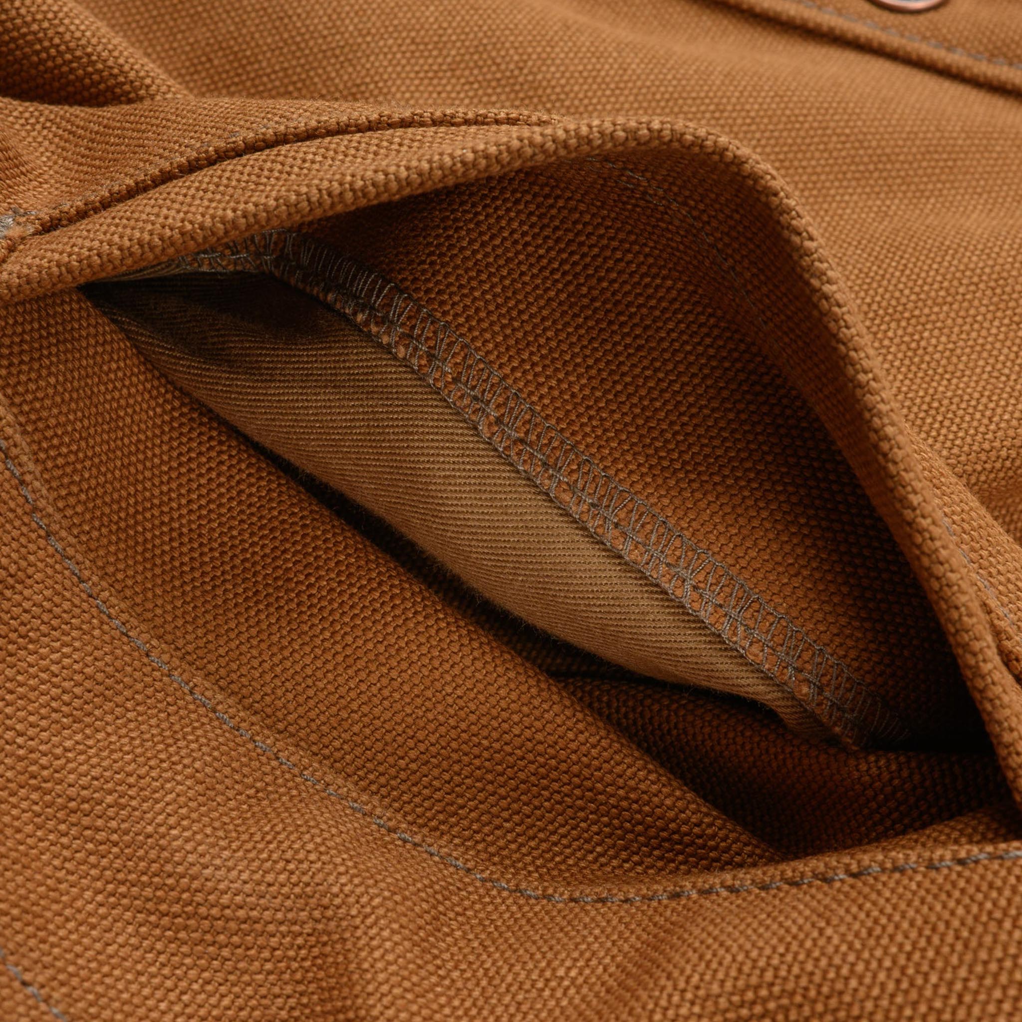 IHSH-422-BRN 17oz Cotton Duck CPO Shirt - Brown