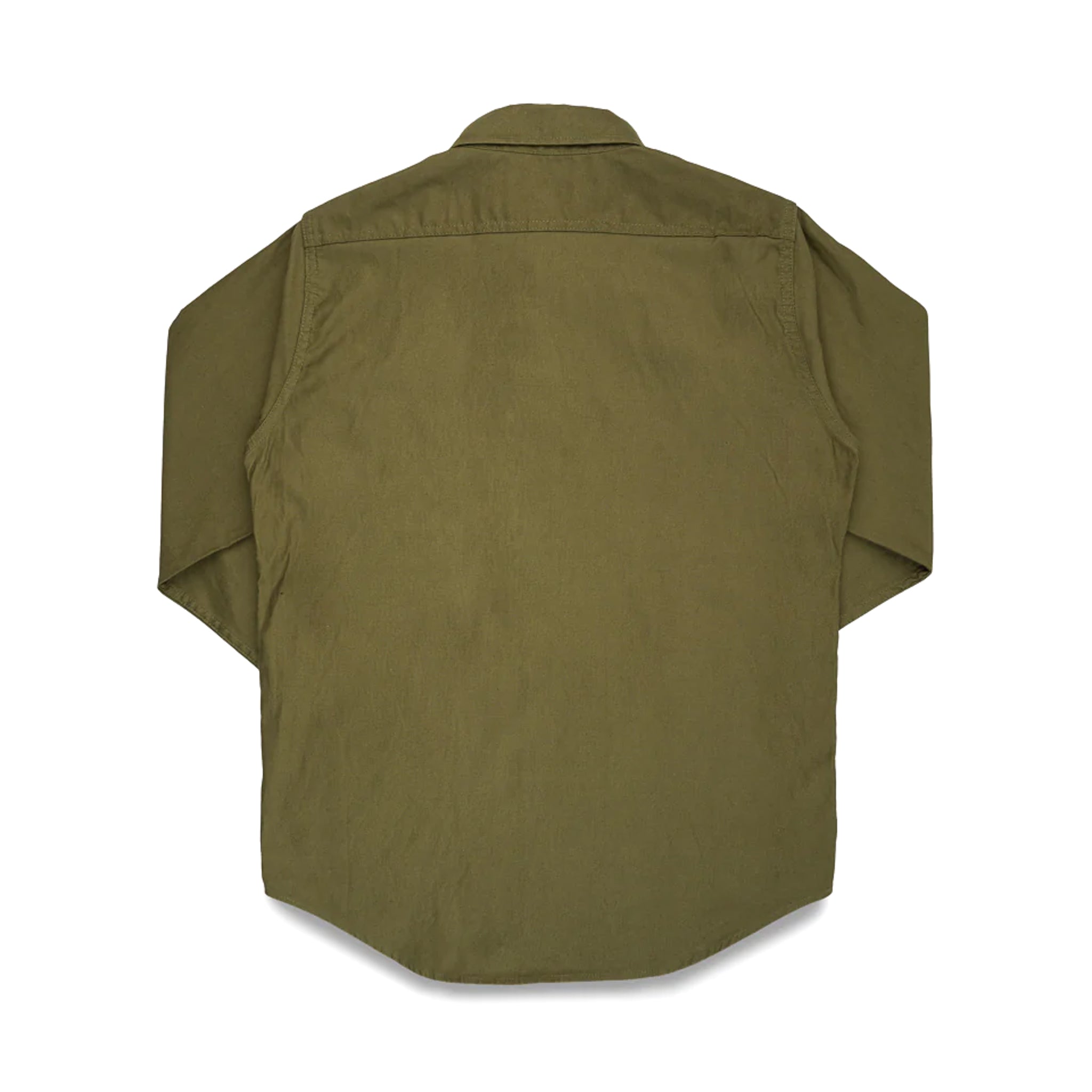 IHSH-425-OLV 8oz Military Whipcord CPO Shirt - OIive