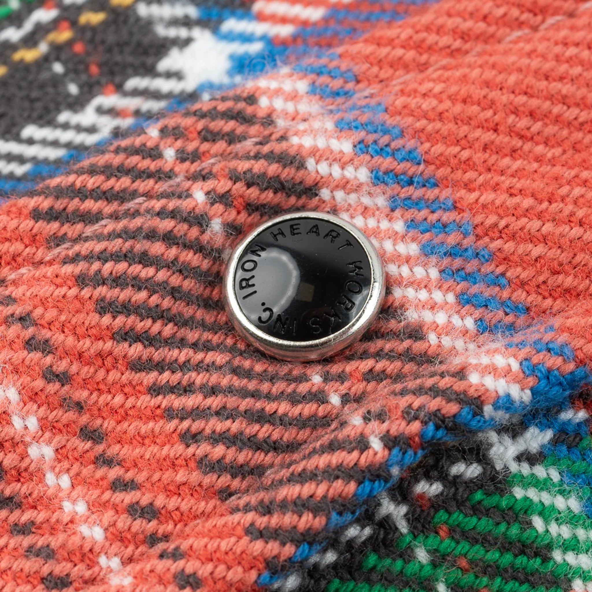 IHSH-436-RED Ultra Heavy Flannel American Check Western Shirt - Red