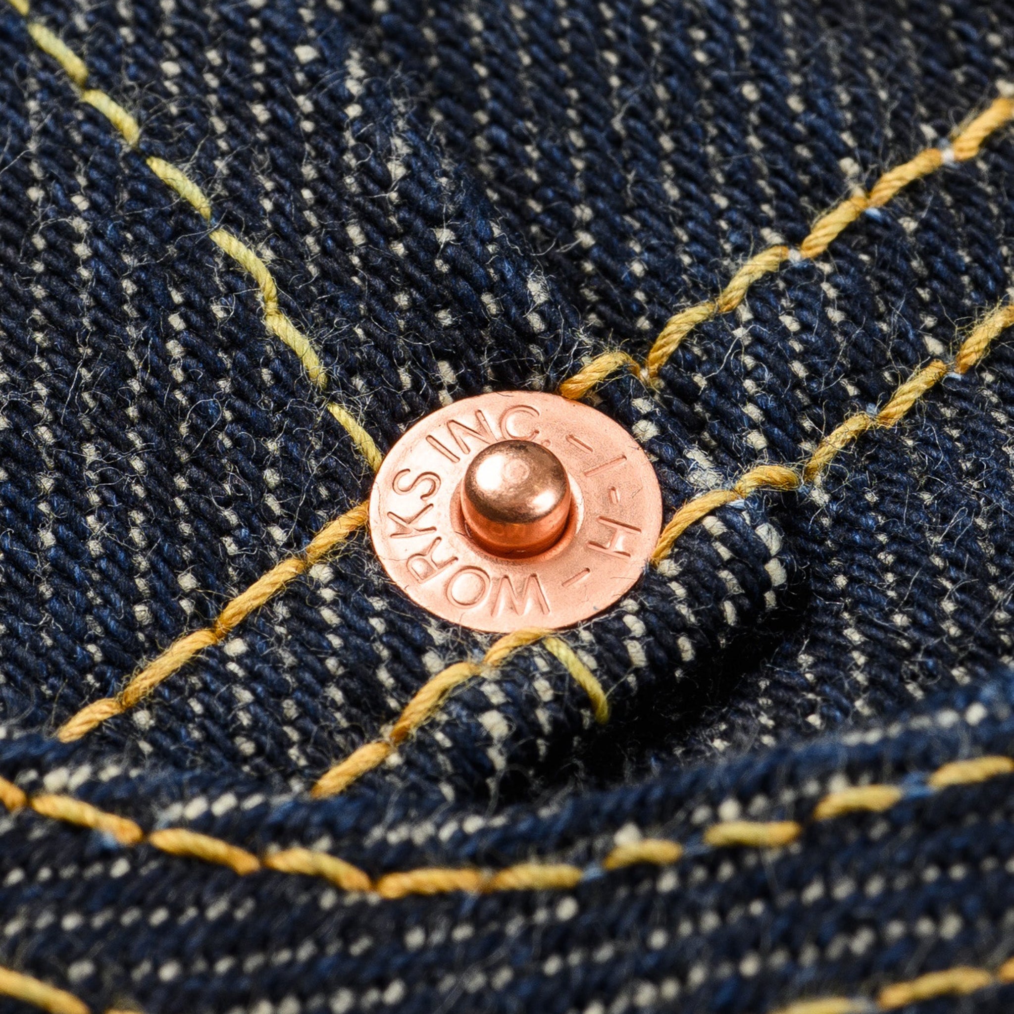 Iron Heart IH-634S 21oz Selvedge Denim Straight Cut Jeans Indigo