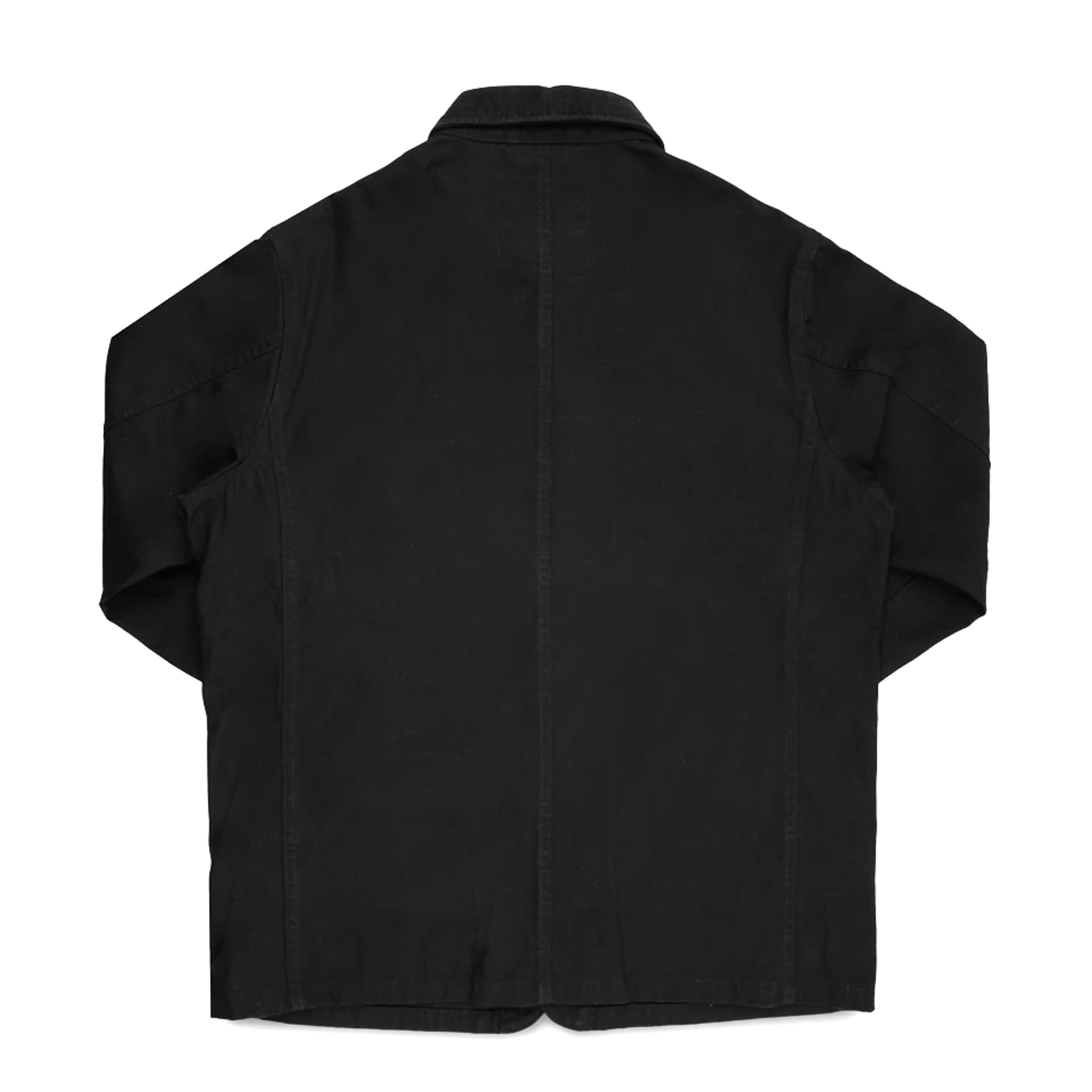 IHJ-148-BLK 10oz Kurashikizome® Organic Cotton Duck Chore Jacket - Black