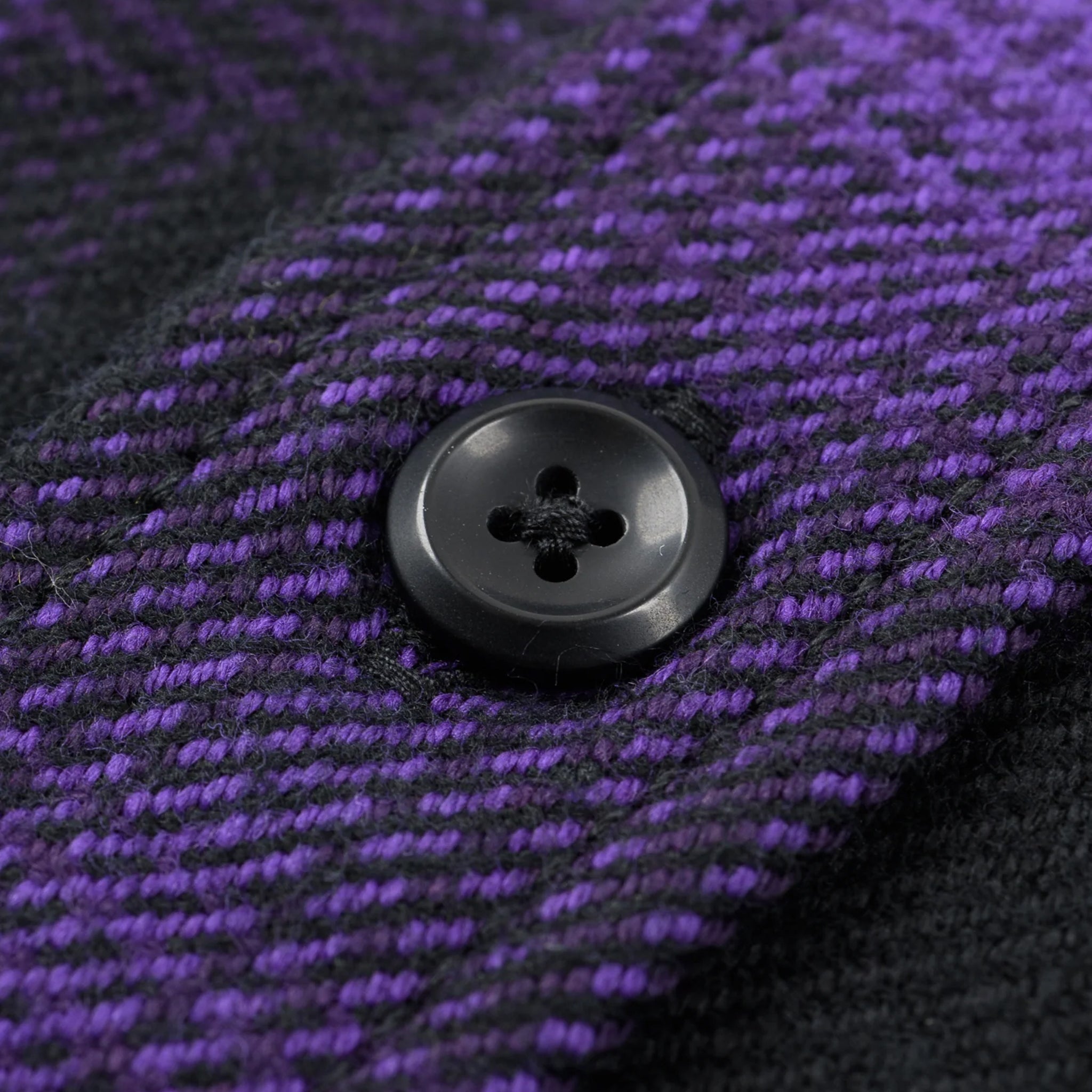 IHSH-265-PUR Ultra Heavy Flannel Ombré Check Work Shirt - Purple/Black