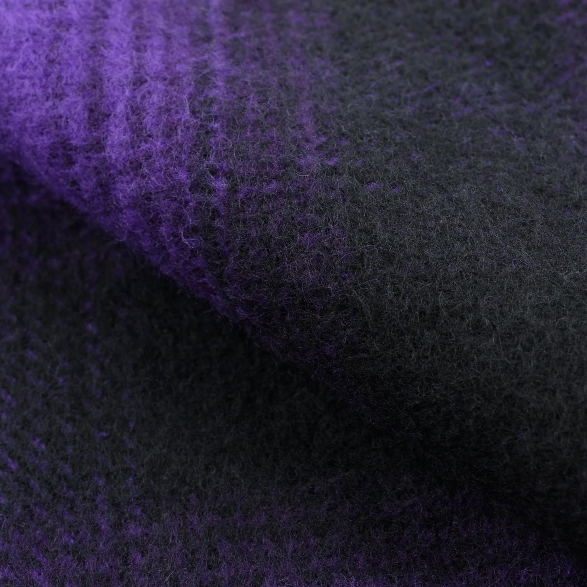 IHSH-265-PUR Ultra Heavy Flannel Ombré Check Work Shirt - Purple/Black
