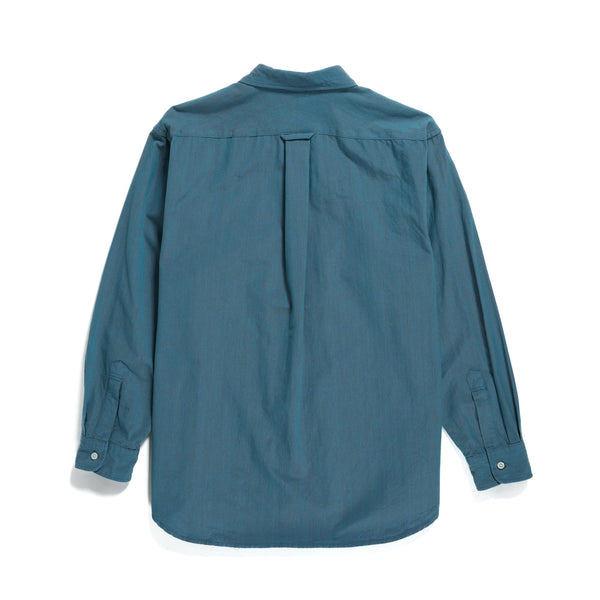 Ivy BD Shirt - Jade Cotton Iridescent