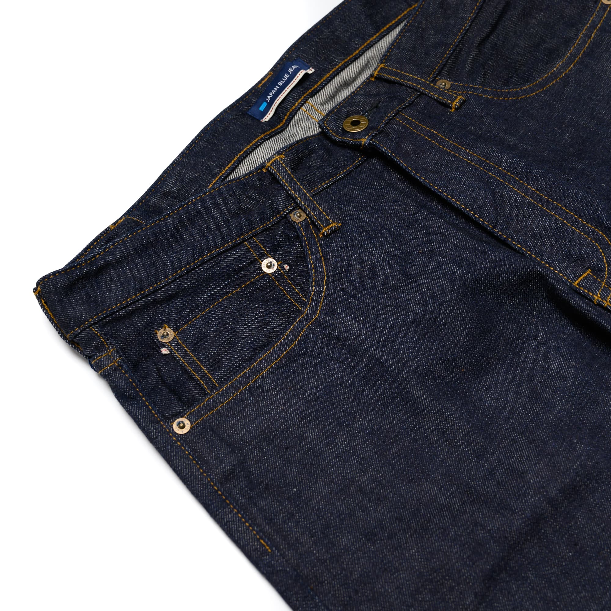 J204 12.5oz Africa Cotton Tapered Selvedge Jeans