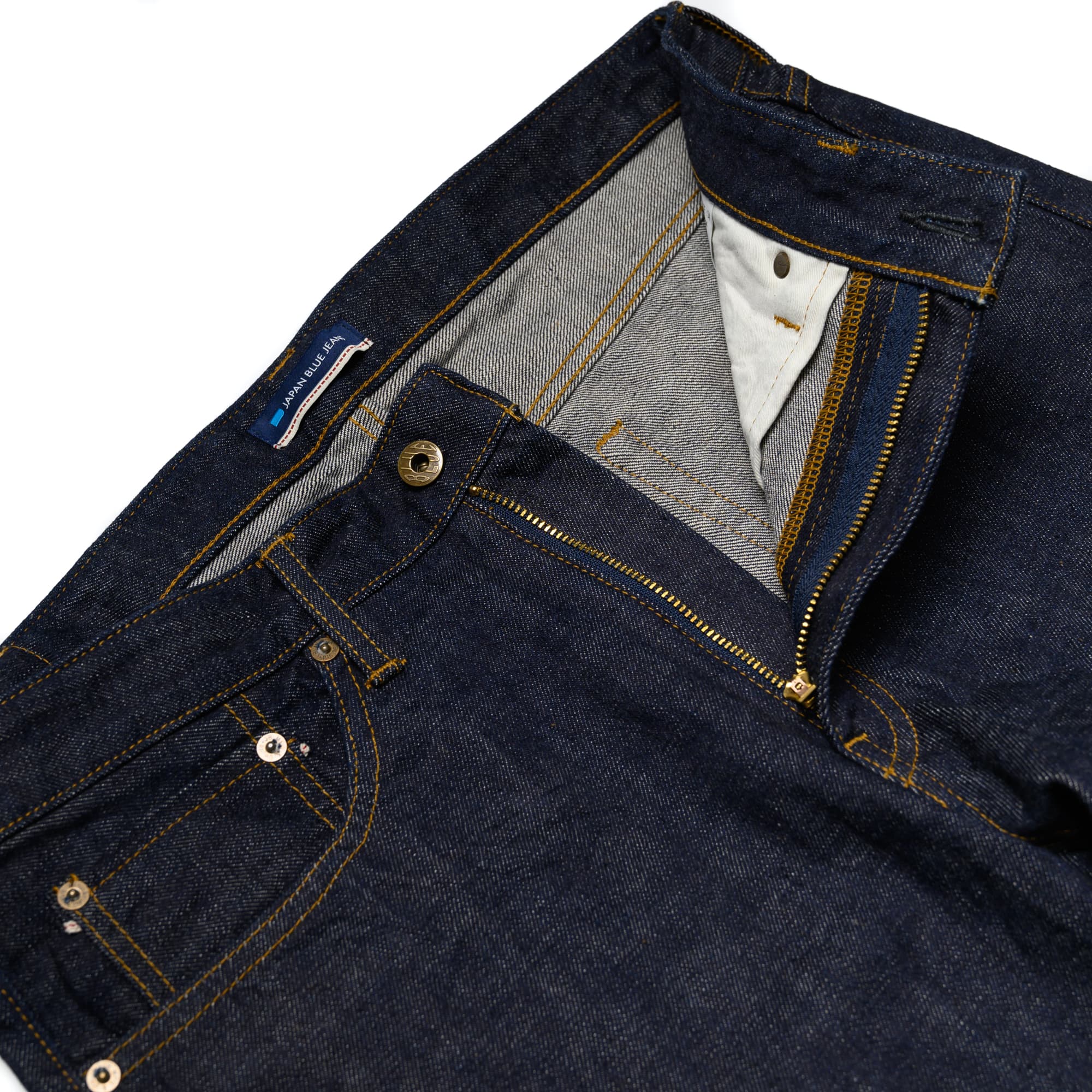J204 12.5oz Africa Cotton Tapered Selvedge Jeans