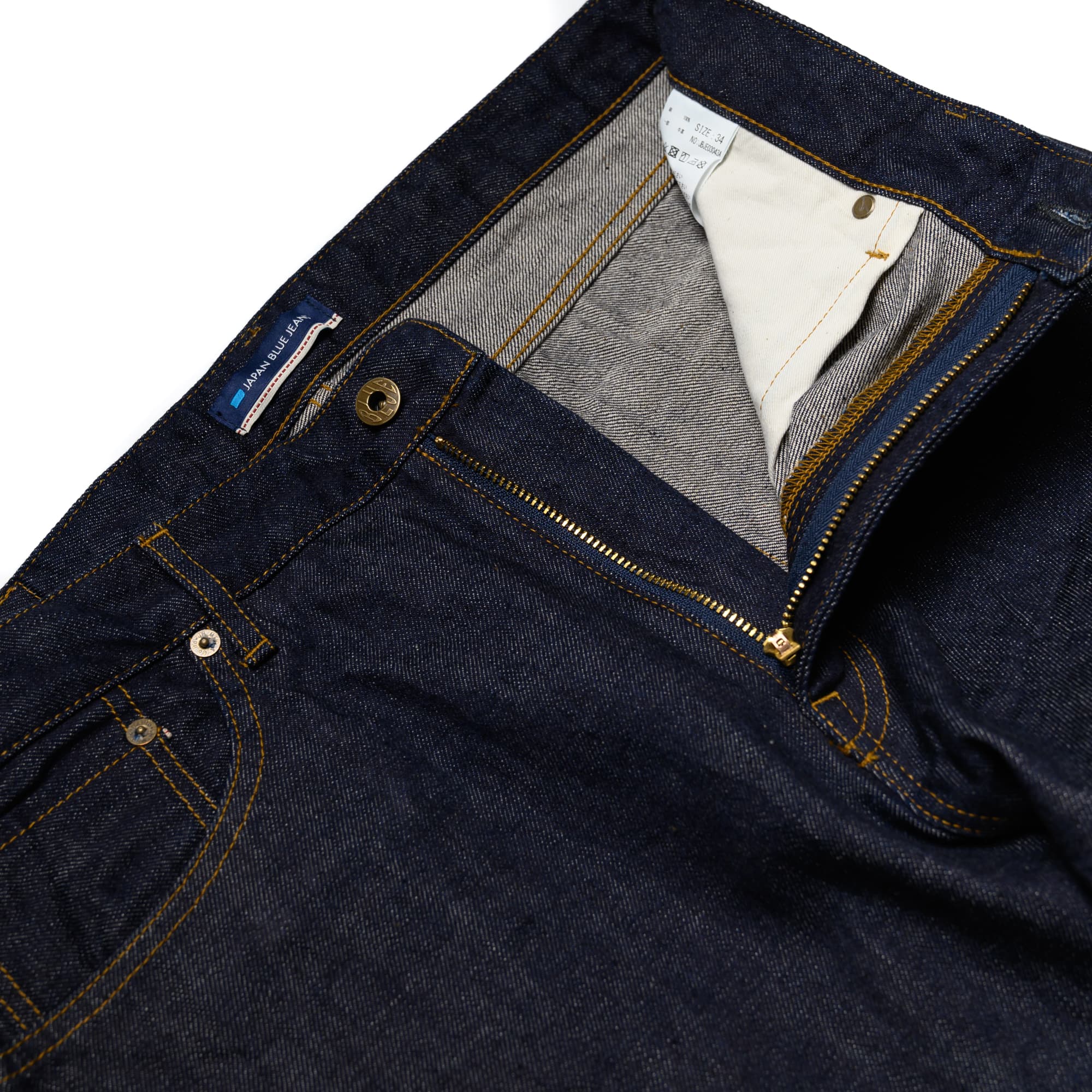 J304 12.5oz Africa Cotton Straight Selvedge Jeans
