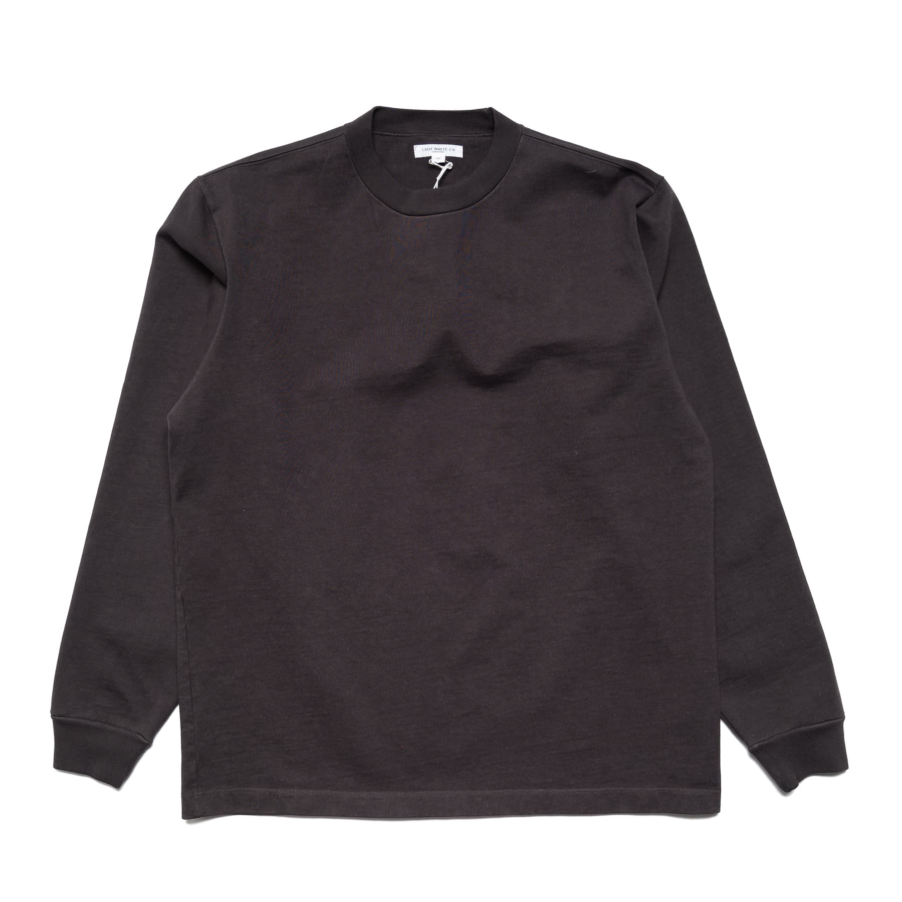 LW130LS Long Sleeve Rugby T-Shirt - Tire Black