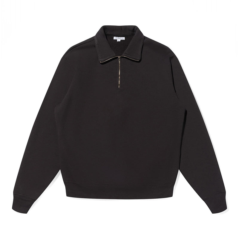 Quarter Zip Sweatshirt - Pitch Navy