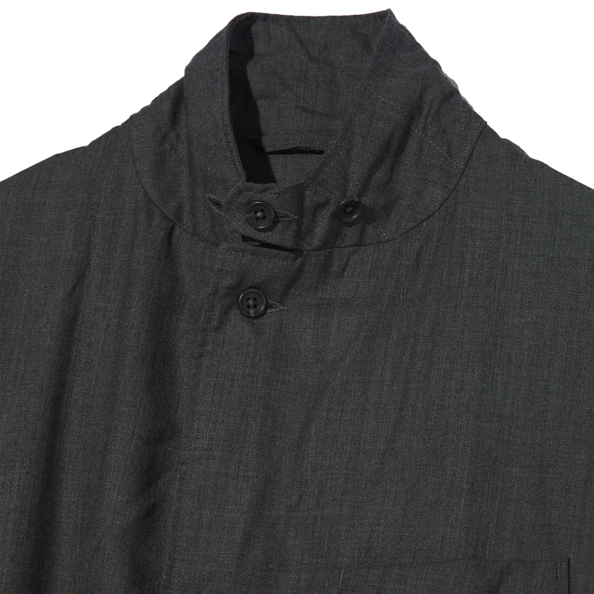 Loiter Jacket - Charcoal Tropical Wool