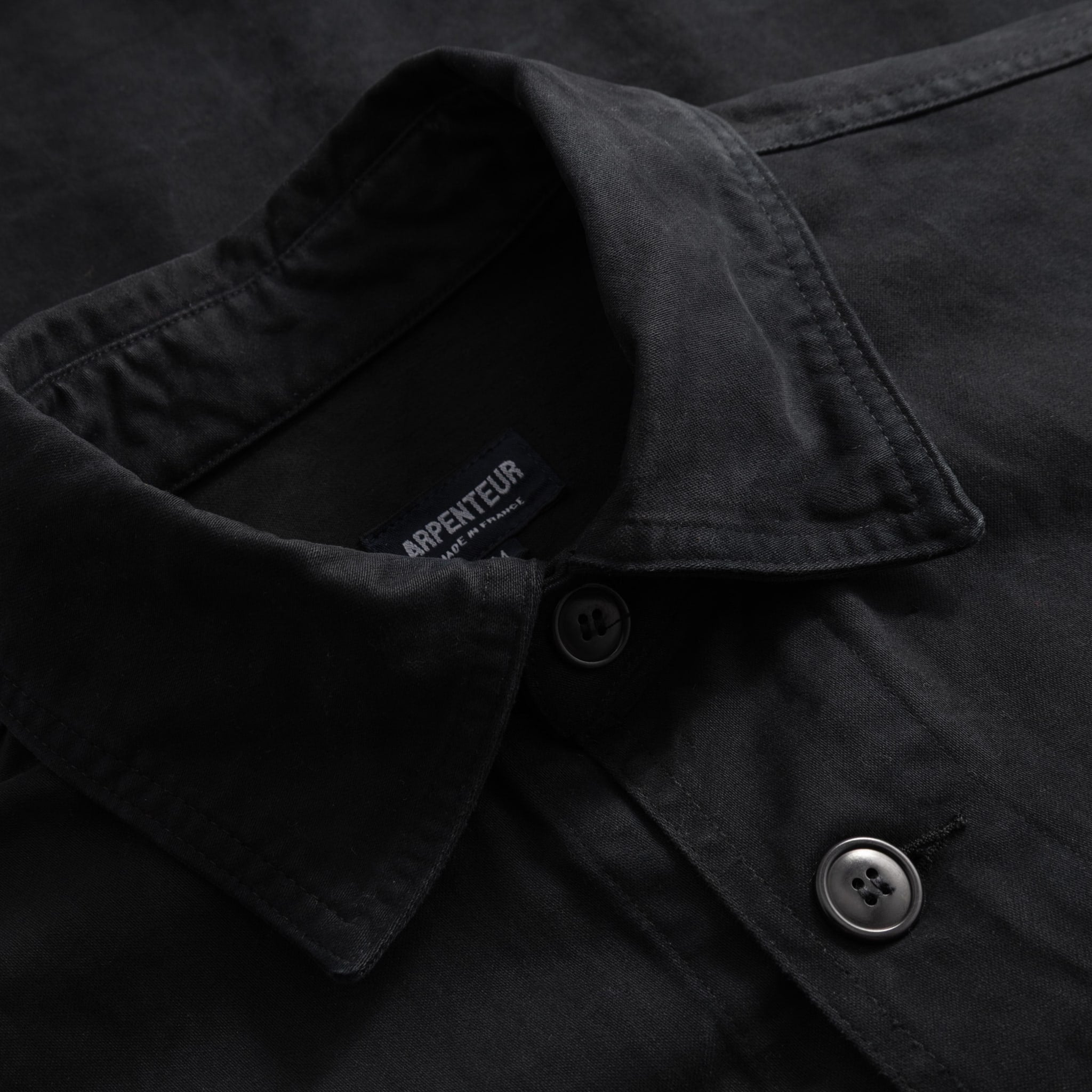Lux J Garment Dye Moleskin Jacket - Black