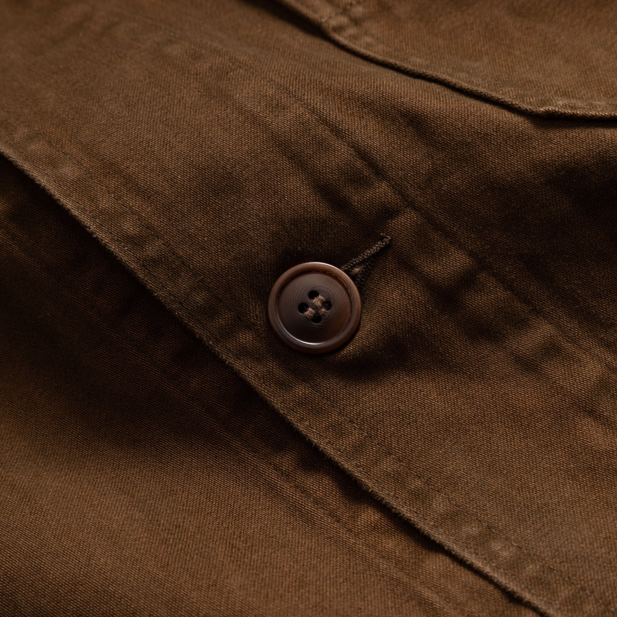 Lux J Garment Dye Moleskin Jacket - Tobacco