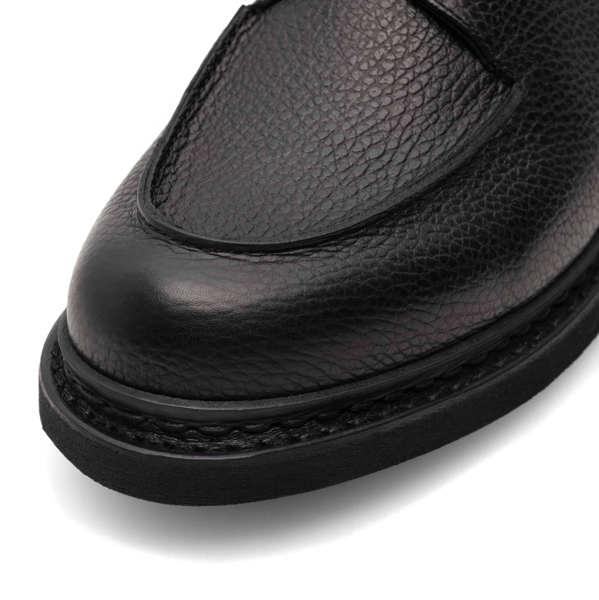 Mirage Grained Calf Leather - Black [Paraboot for Arpenteur]