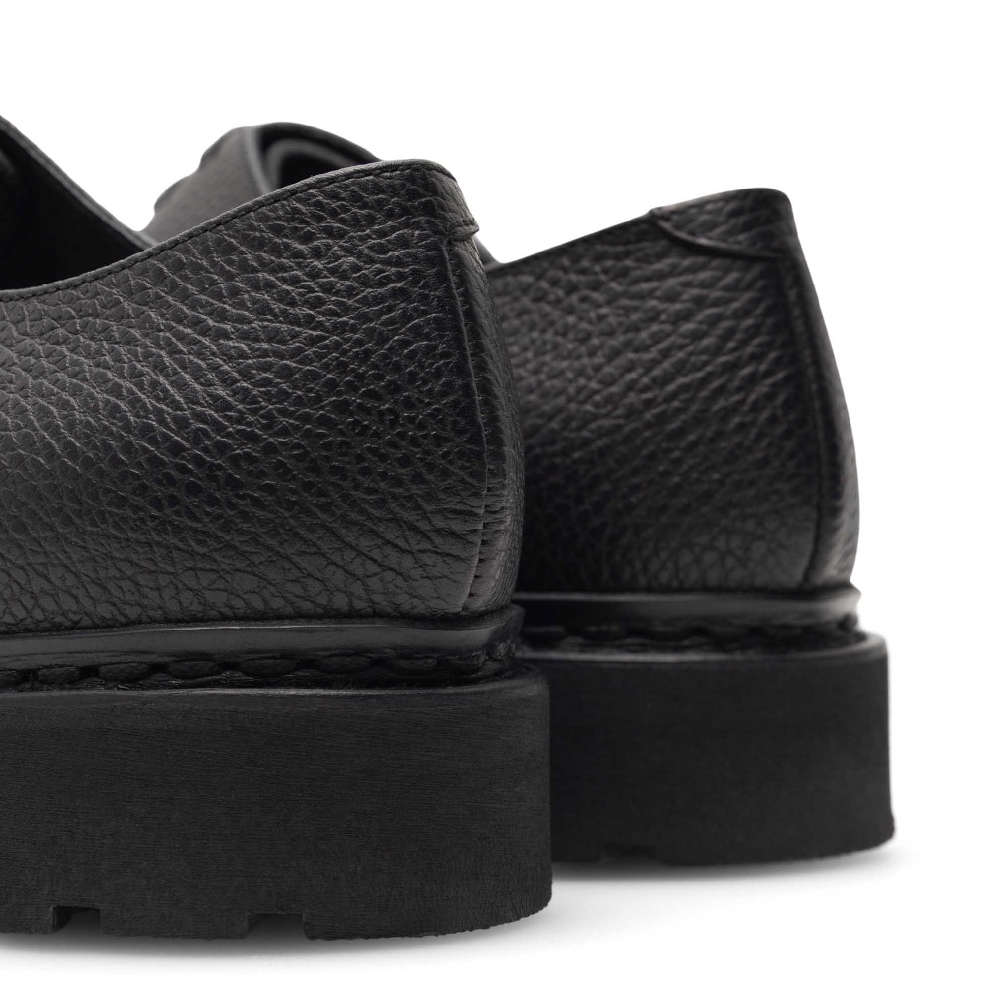 Mirage Grained Calf Leather - Black [Paraboot for Arpenteur]