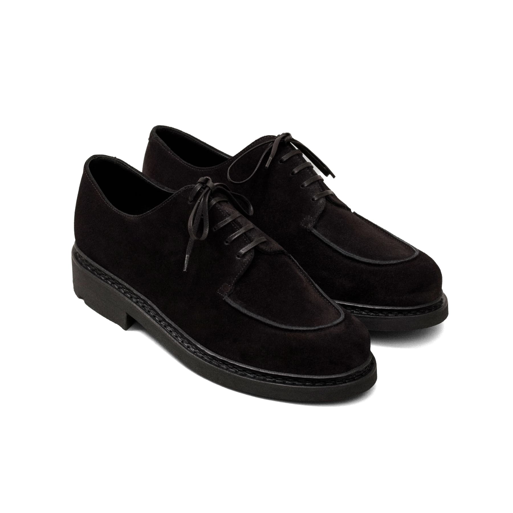 Mirage Suede Leather - Black [Paraboot for Arpenteur]