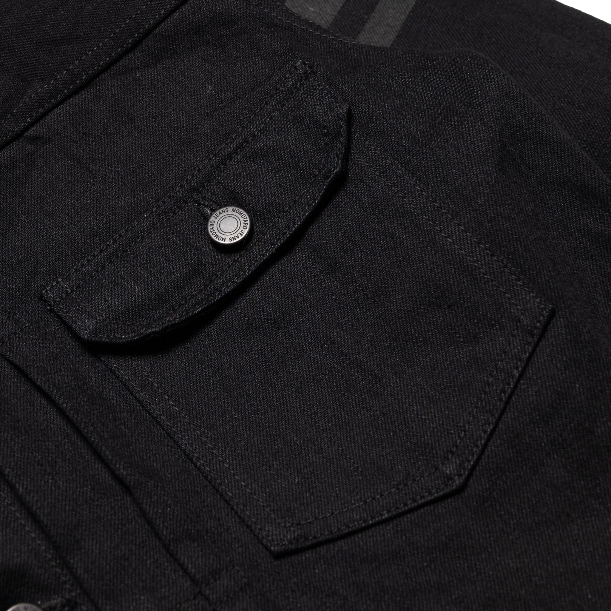 #200 Classic Denim Jacket 15.7oz Black