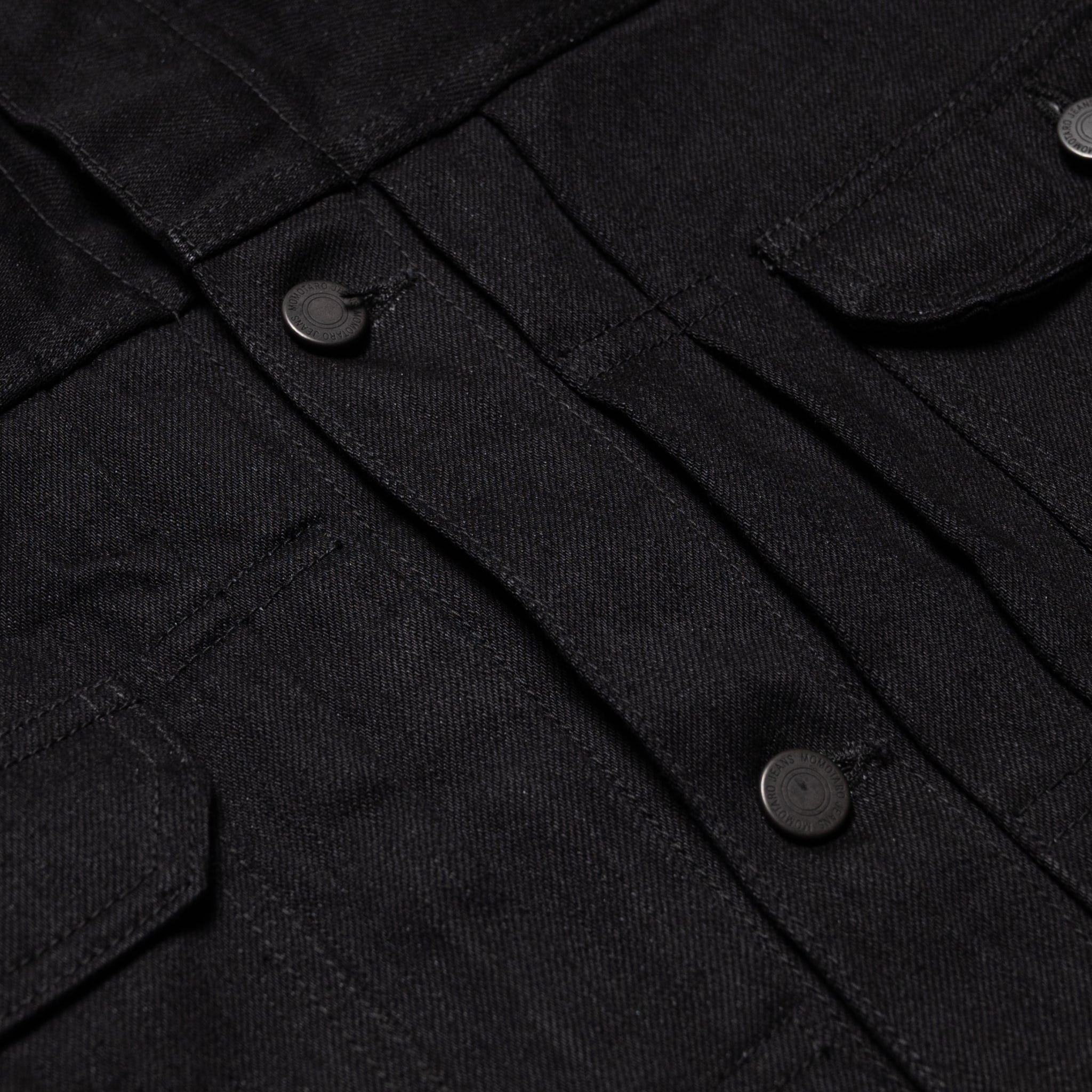 #200 Classic Denim Jacket 15.7oz Black