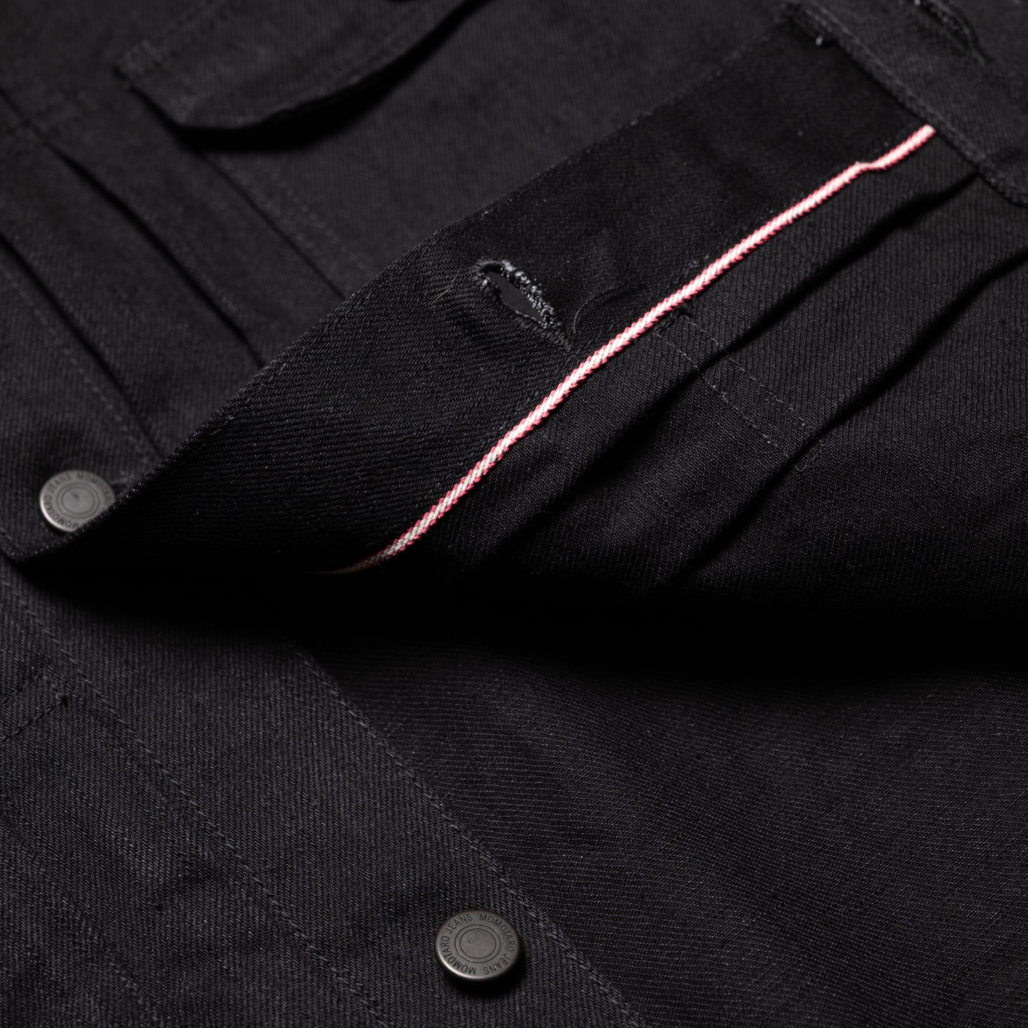 #200 Classic Denim Jacket 15.7oz Black