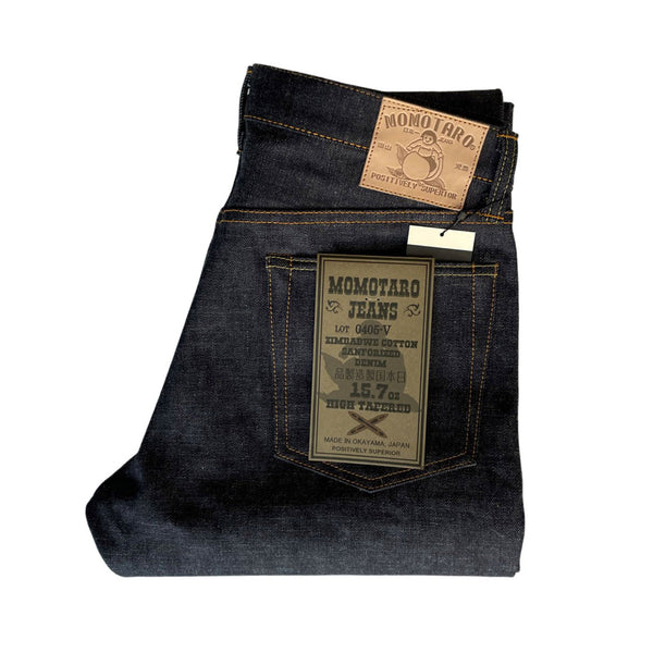 Momotaro 0405V 15.7oz Zimbabwe Cotton High Tapered Selvedge Denim