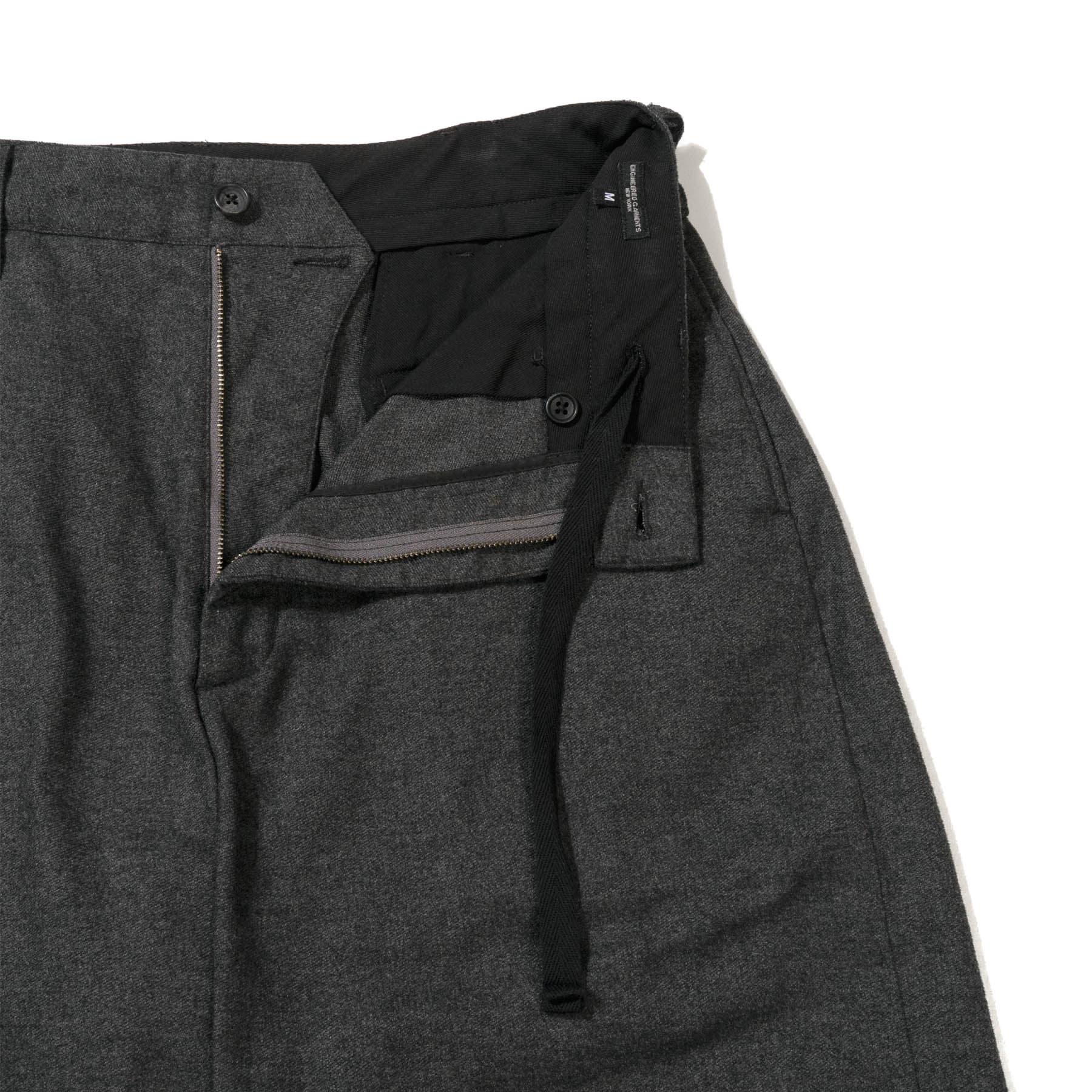 Officer Pant - Charcoal CP Brushed Cloth