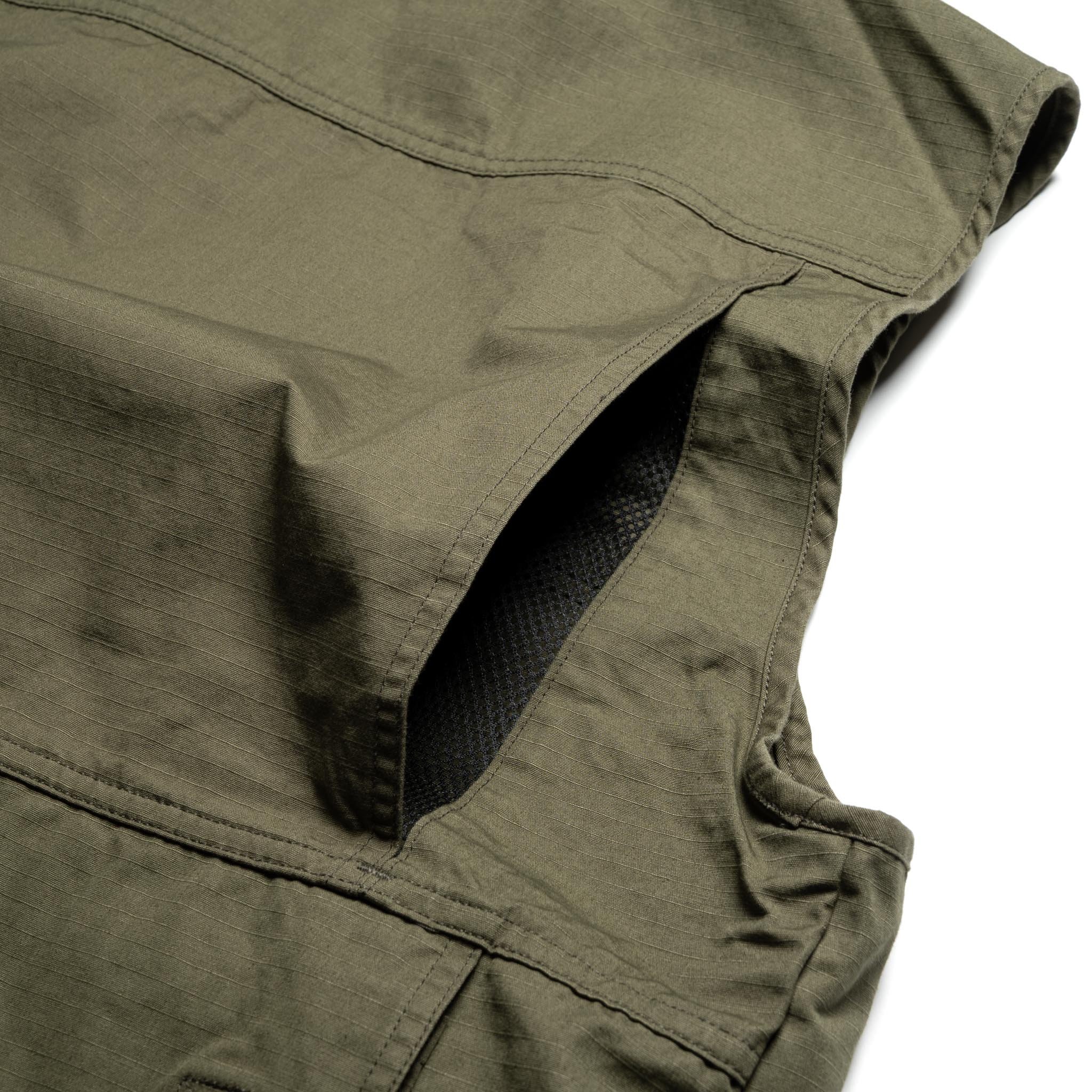 orSlow 01-9020-76 Utility Vest Army Green | BlackBlue