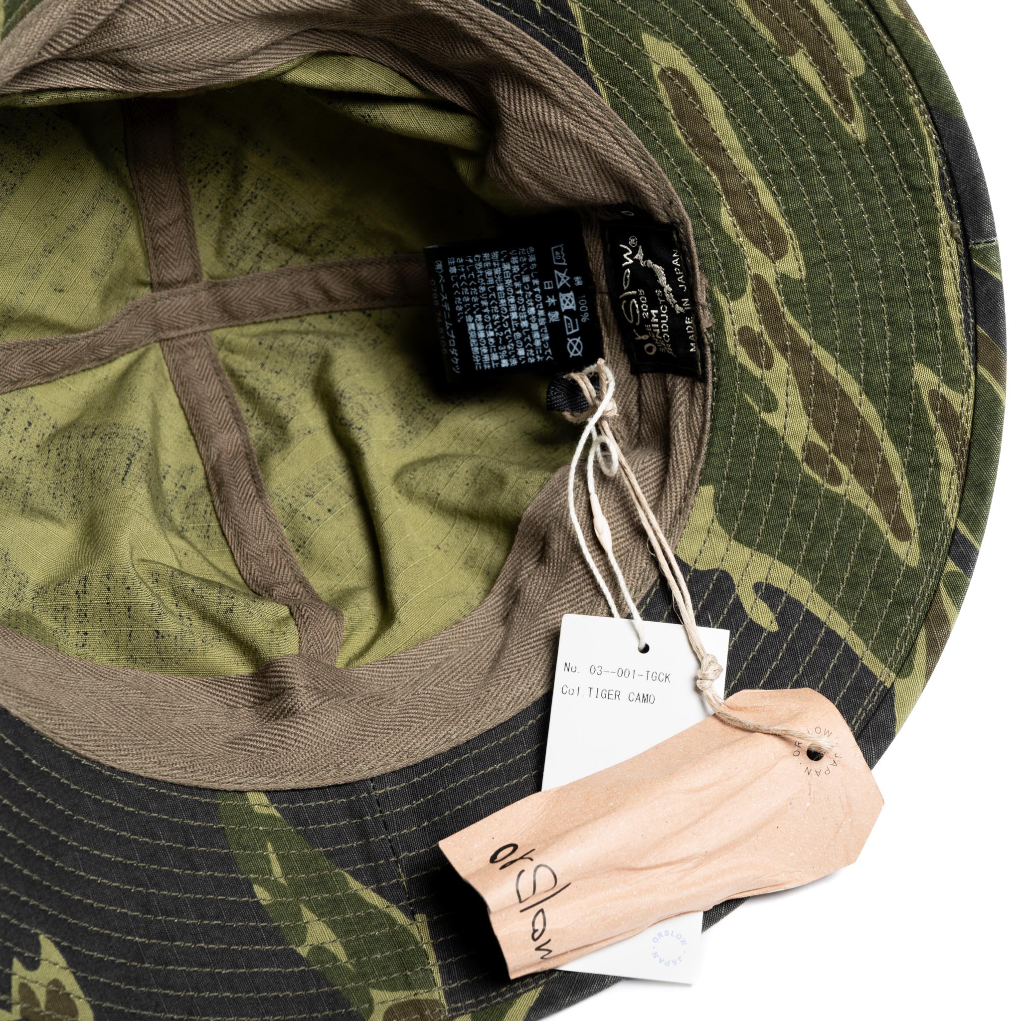 orSlow 03-001-TGC U.S. Navy Hat Tiger Camo | BlackBlue
