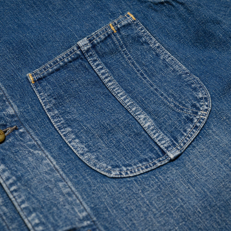 1950's Coverall Used Washed Denim