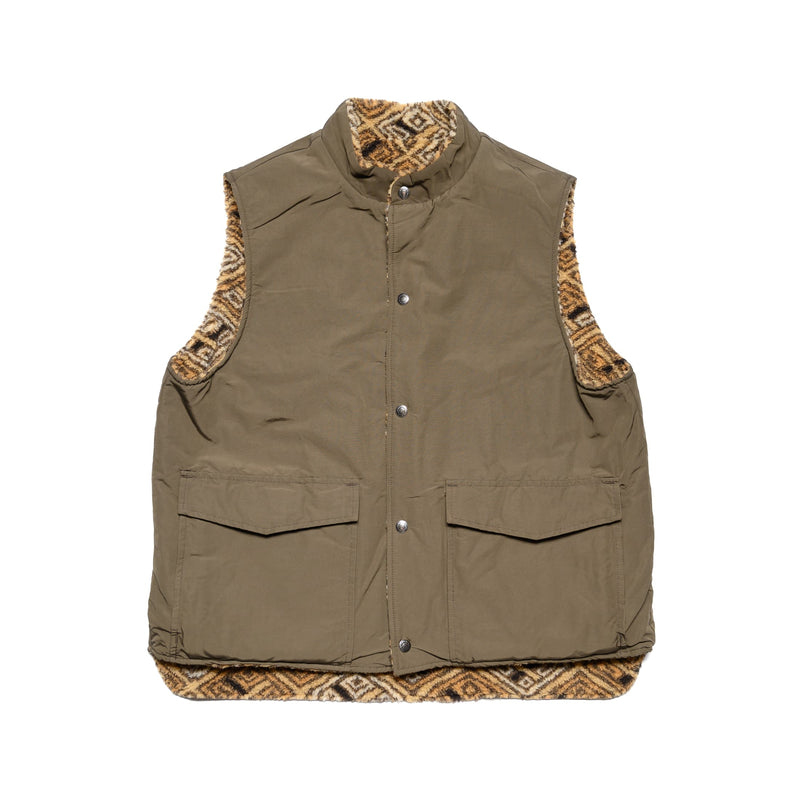 60/40 Cloth Reversible Vest - Army Green