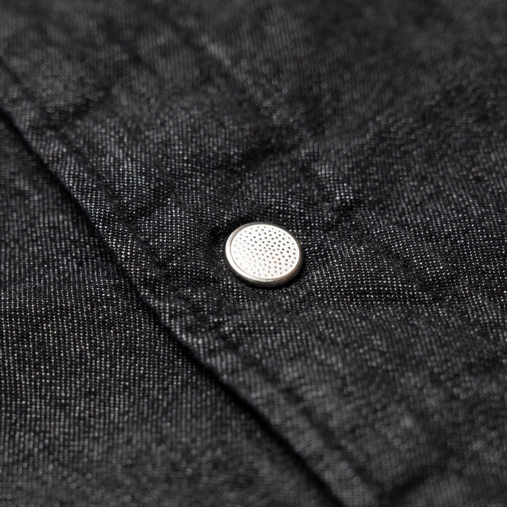 Black Denim Western Shirt