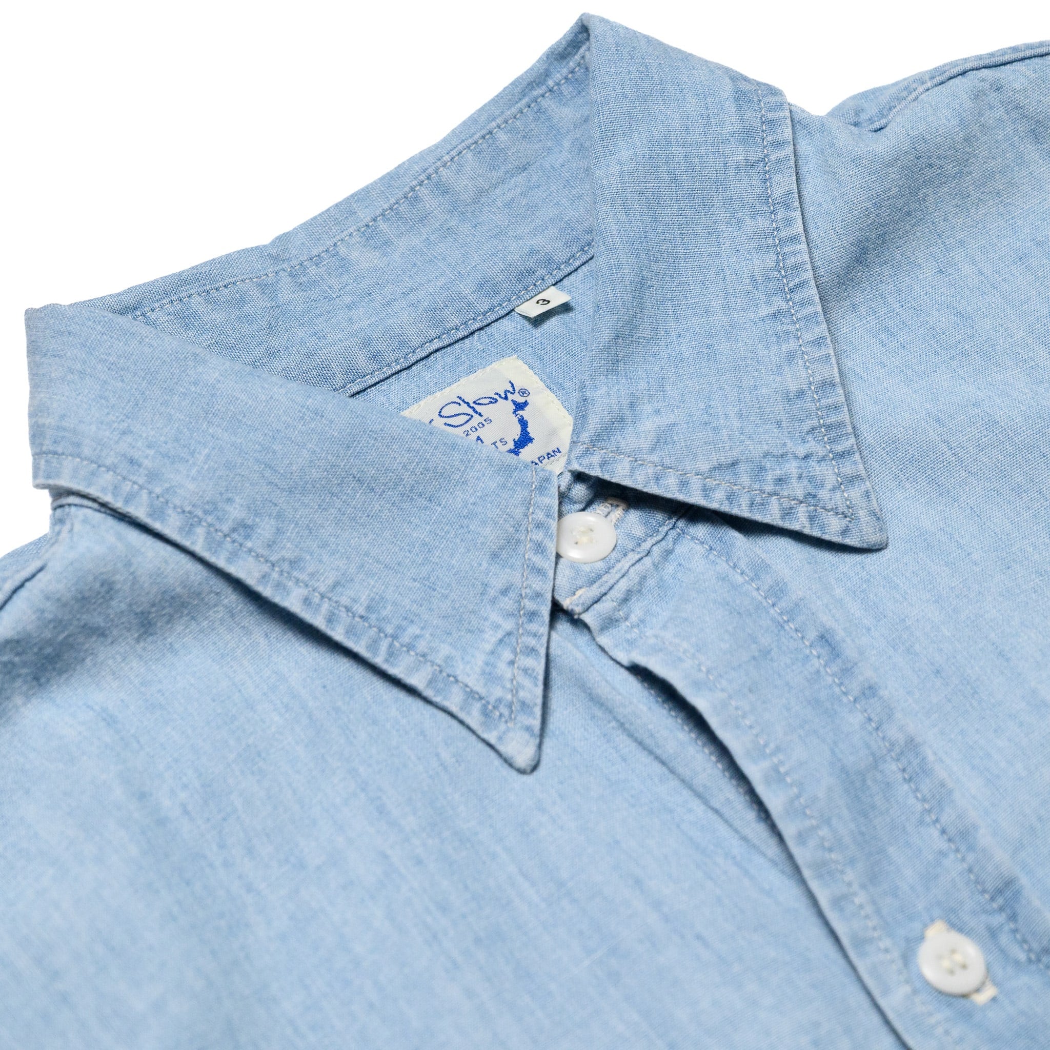 Chambray Work Shirt - Bleached