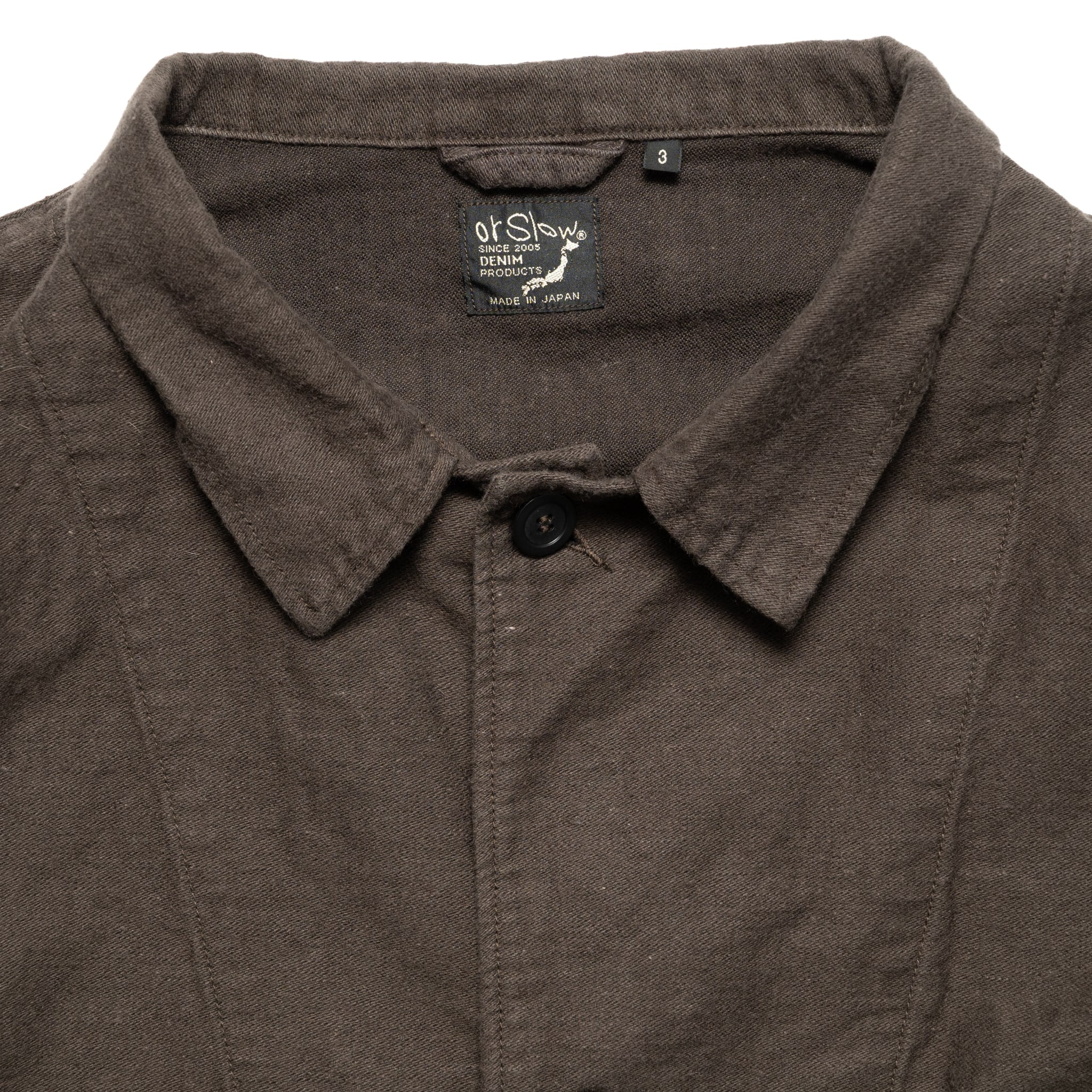 CL Moleskin Relax Fit Simple Work Jacket - Charcoal Grey