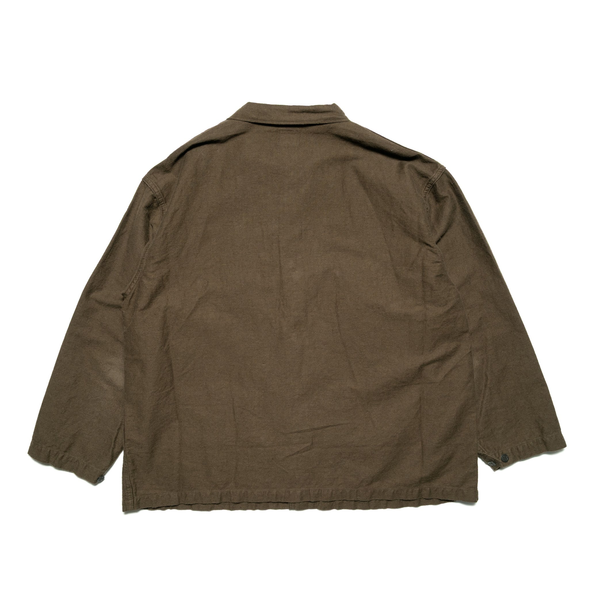 CL Moleskin Relax Fit Simple Work Jacket - Coffee Brown
