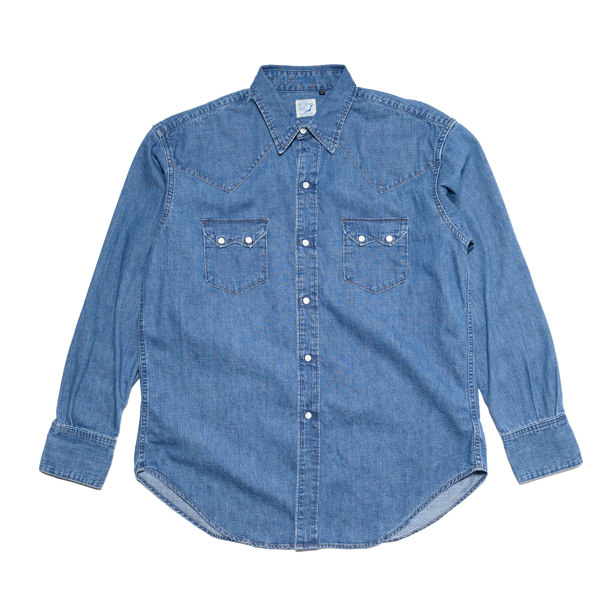 Denim Western Shirt - Denim Used