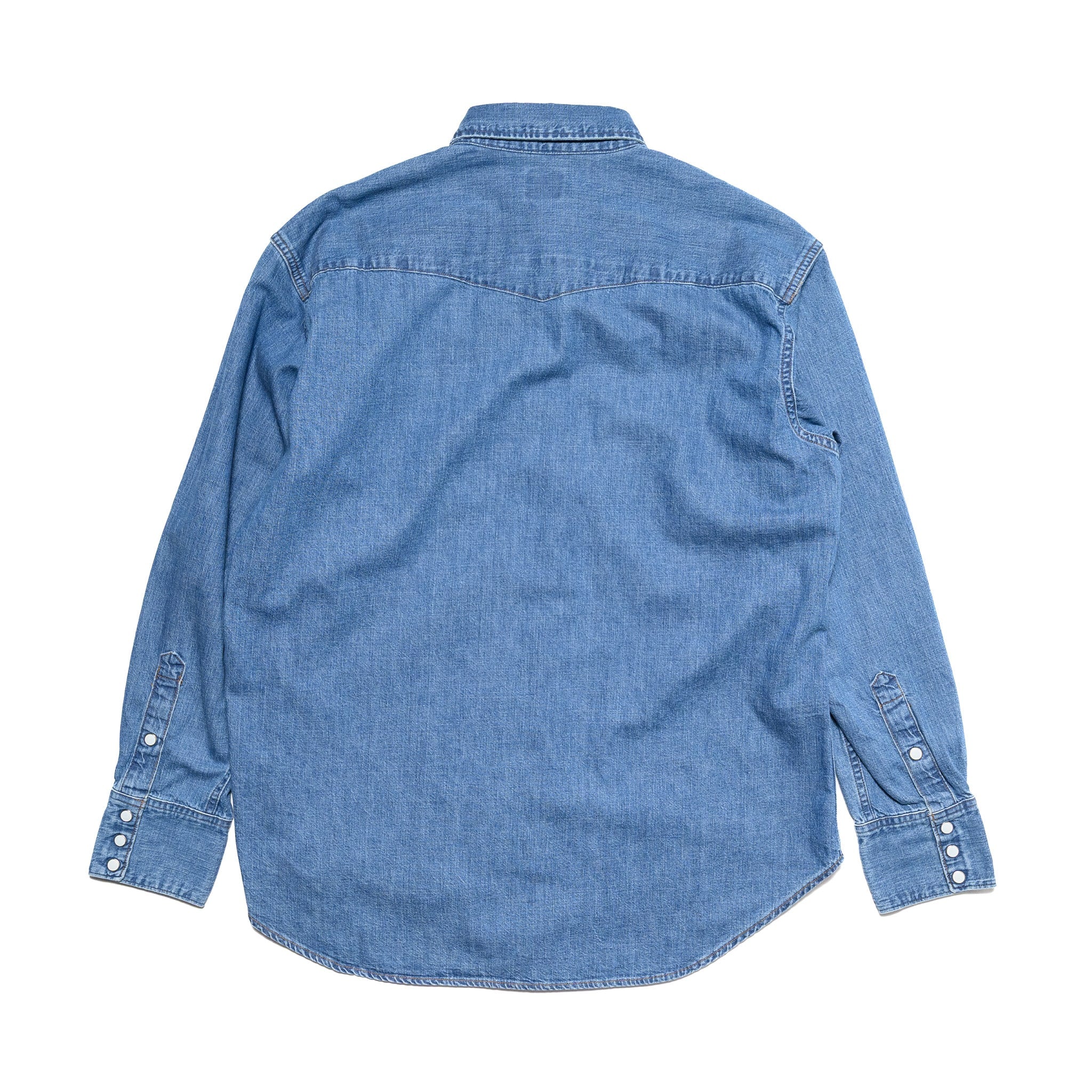 Denim Western Shirt - Denim Used